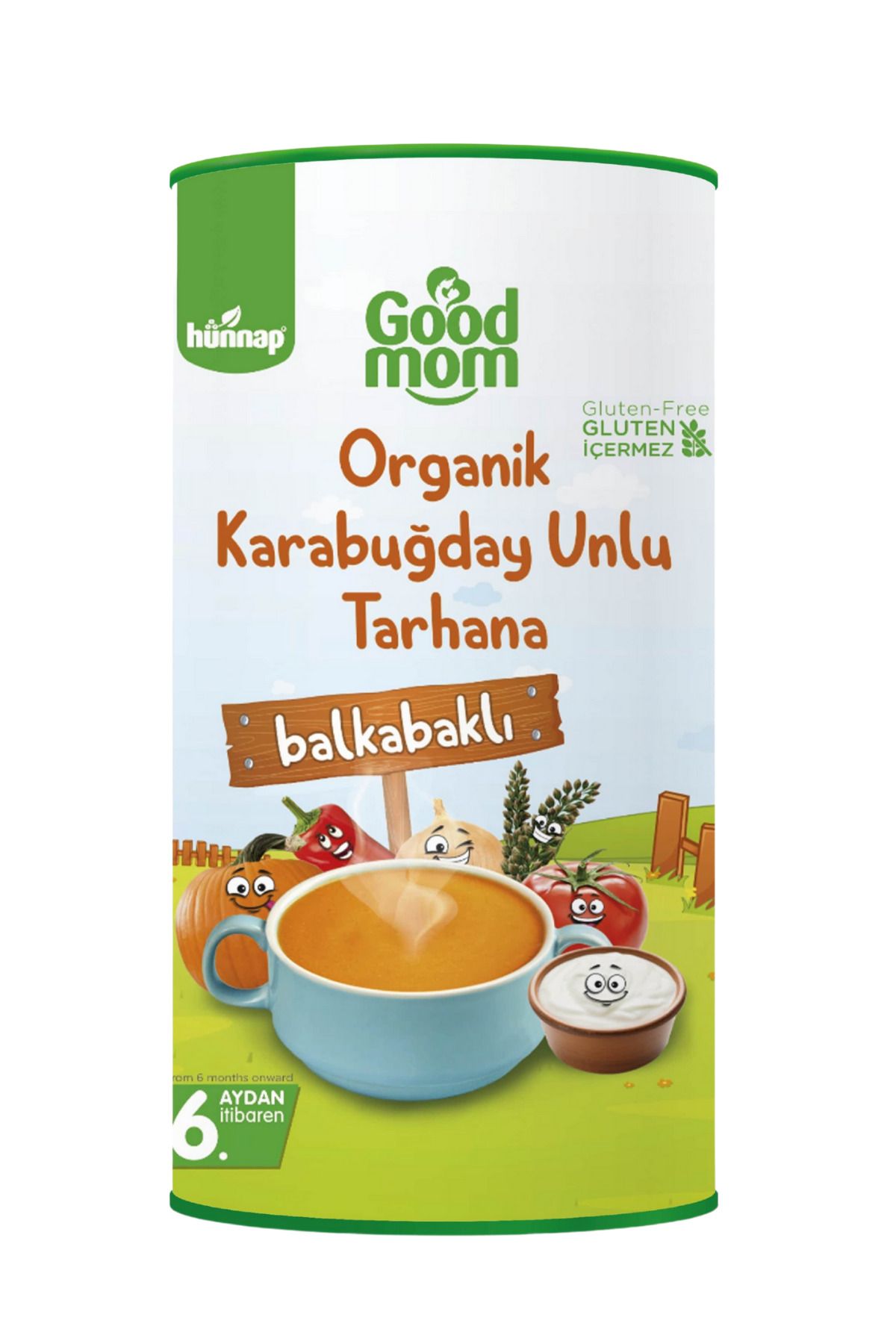 Hünnap Organik Karabuğday Unlu Tarhana - Balkabaklı 200 Gr
