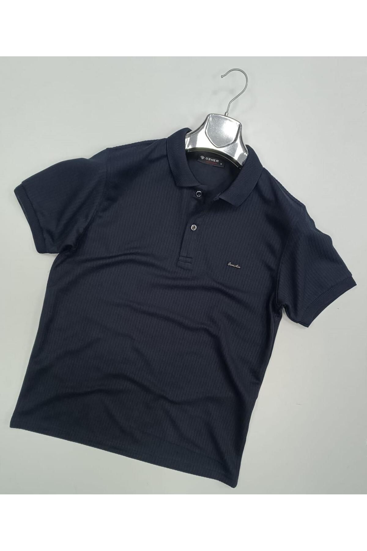 CLASSİCS MEN Gewer Slim Fit Erkek Kısa Kol Polo Yaka Tshirt - 7306