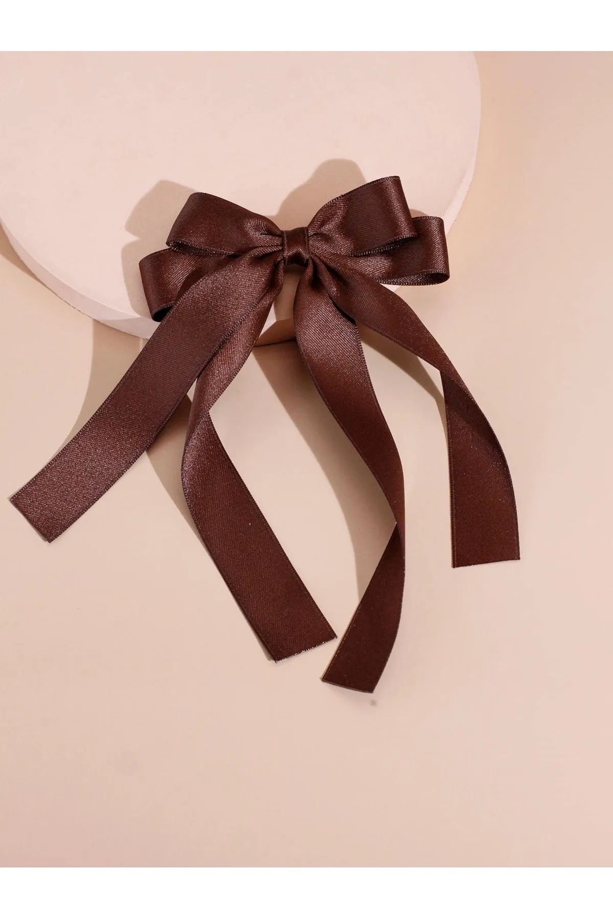 SİBELA BEAUTY GÜZEL GÖRMEK GÜZEL DÜŞÜNDÜRÜR Çift Fiyonk Saten Kurdele Toka, Saten Fiyonk Toka