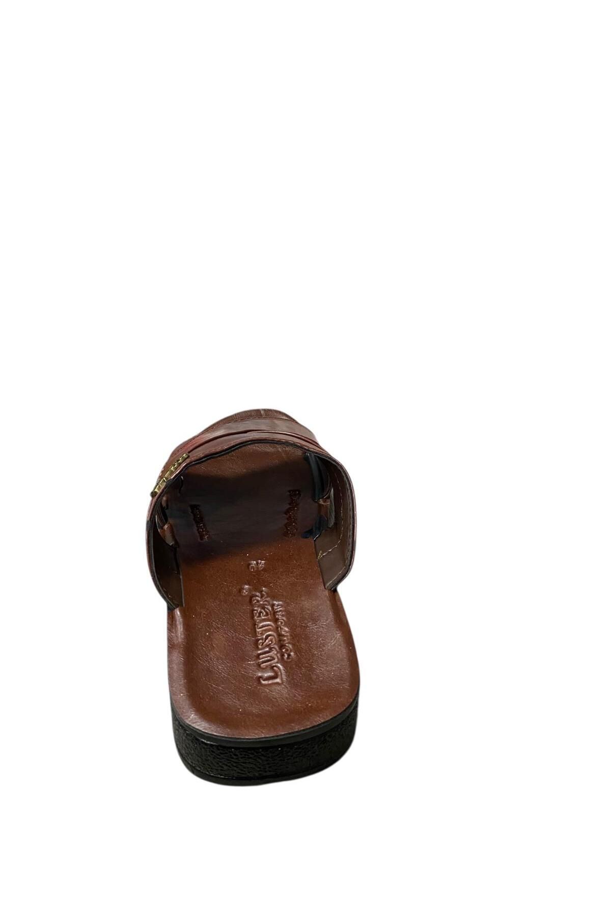 Luster-Men's Summer Flat Sole Slippers 4