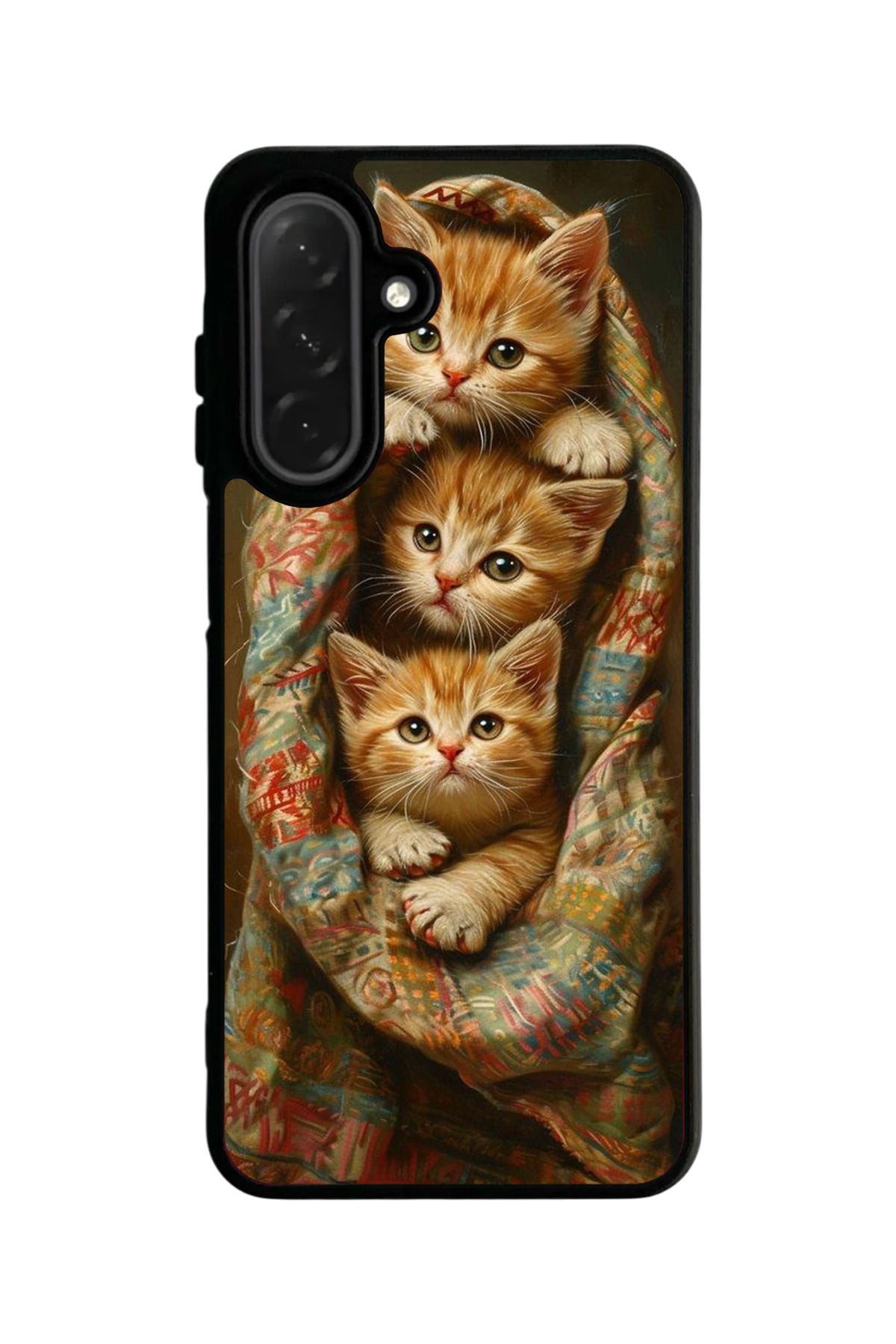 Aksel Kılıf Samsung Galaxy A26 Uyumlu Mat Siyah Kılıf, Yumuşak Silikon, Koruyucu, Şok Emici Kapak Kılıf