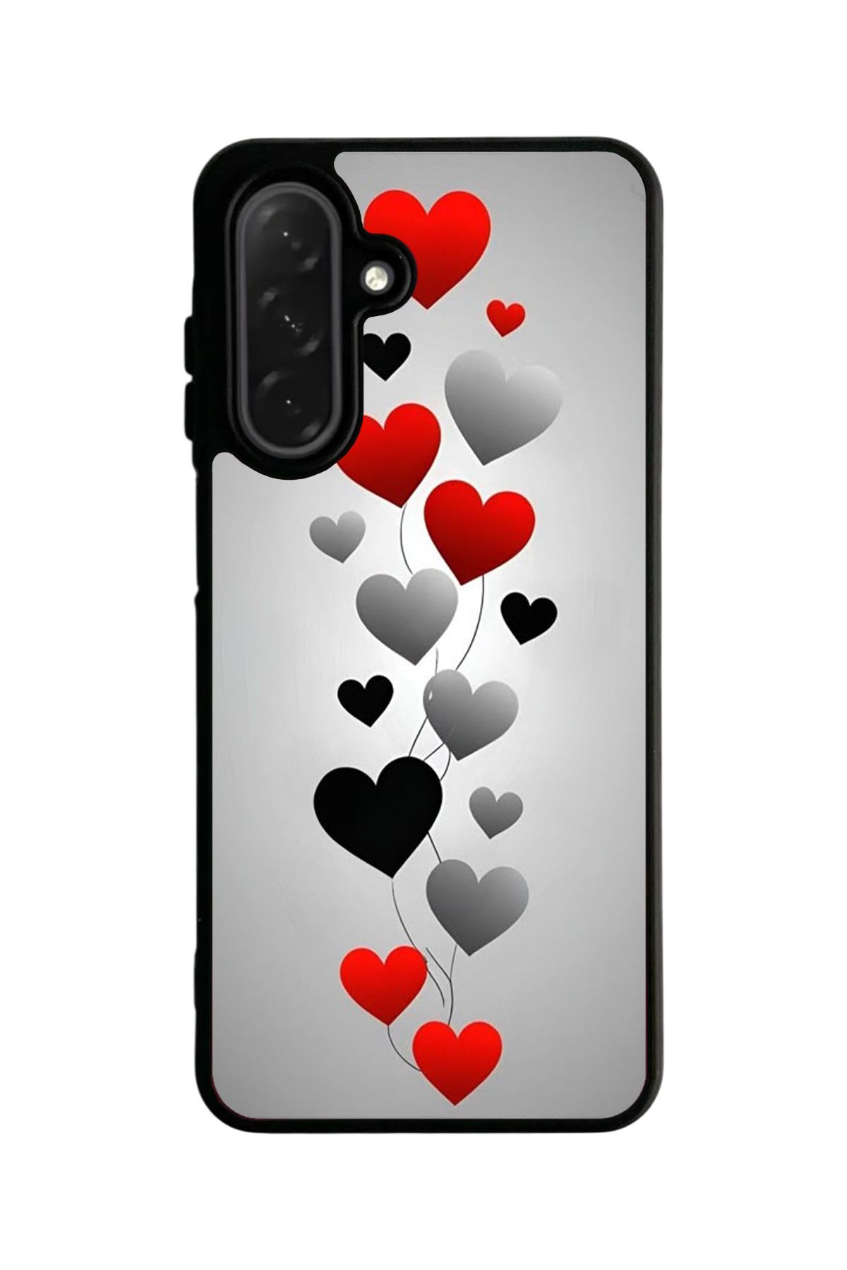 Aksel Kılıf Samsung Galaxy A26 Uyumlu Mat Siyah Kılıf, Yumuşak Silikon, Koruyucu, Şok Emici Kapak Kılıf