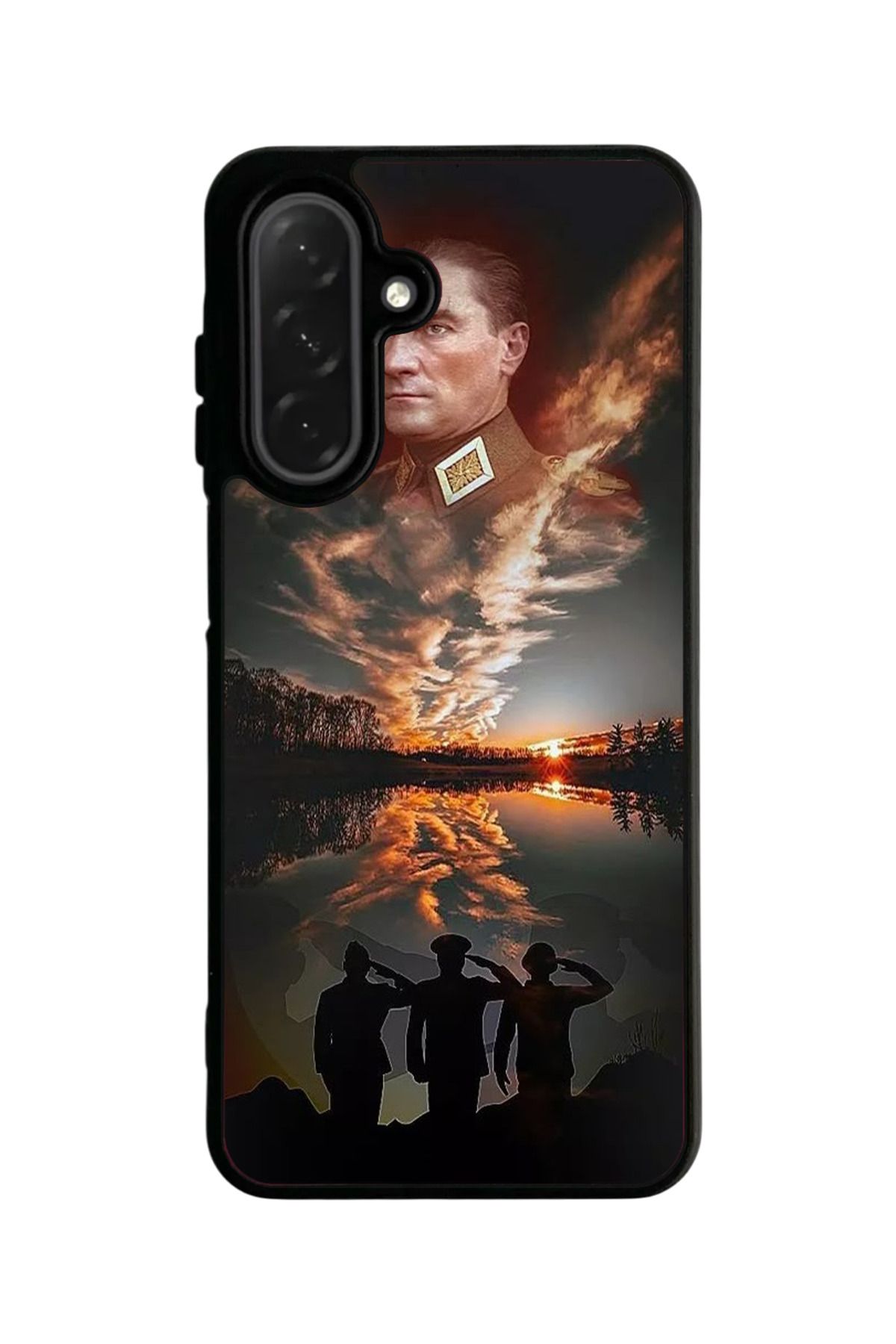 Aksel Kılıf Samsung Galaxy A16 Uyumlu Mat Siyah Kılıf – Yumuşak Silikon, Koruyucu, Şok Emici Kapak