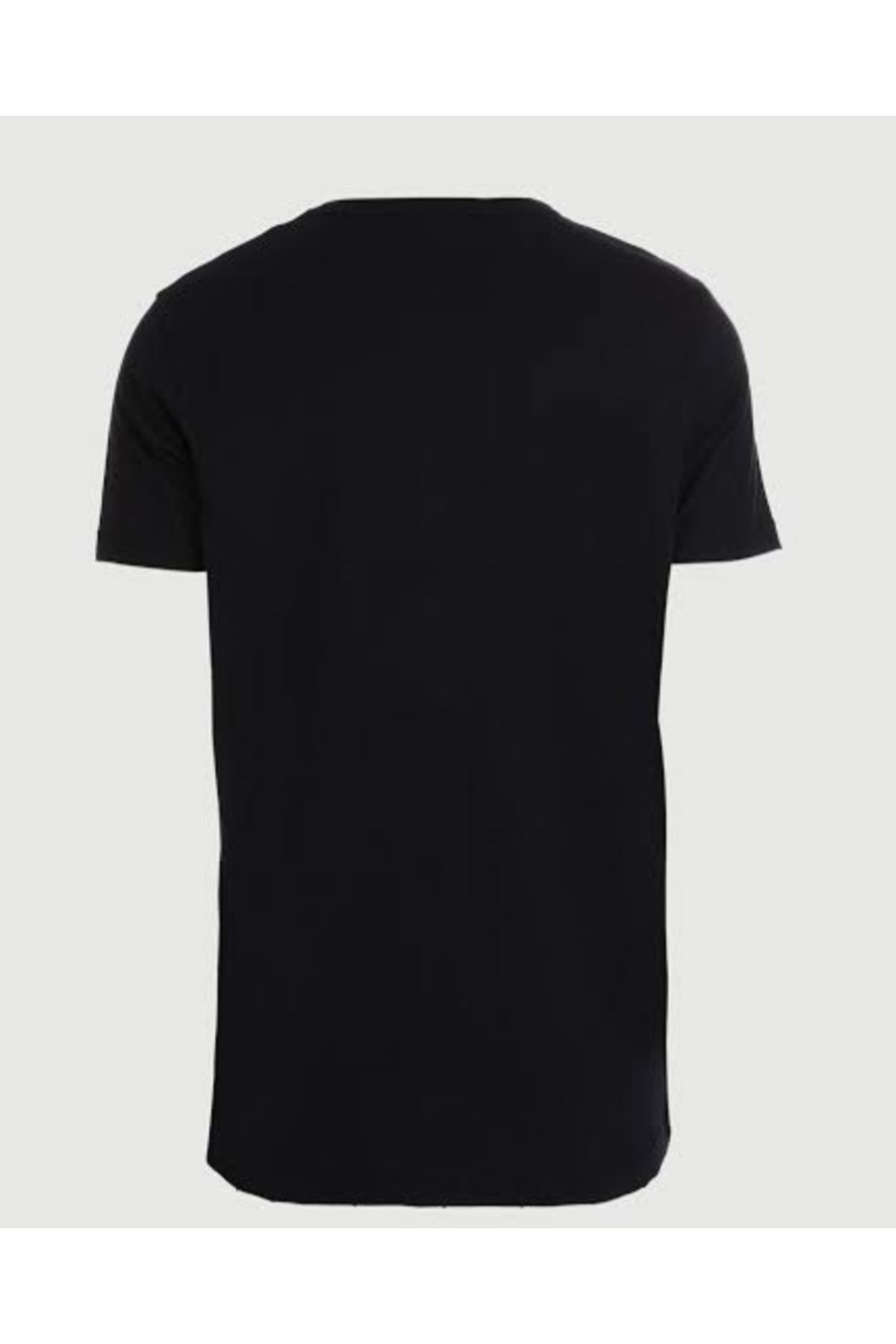 magiya Siyah bisiklet yaka tshirt