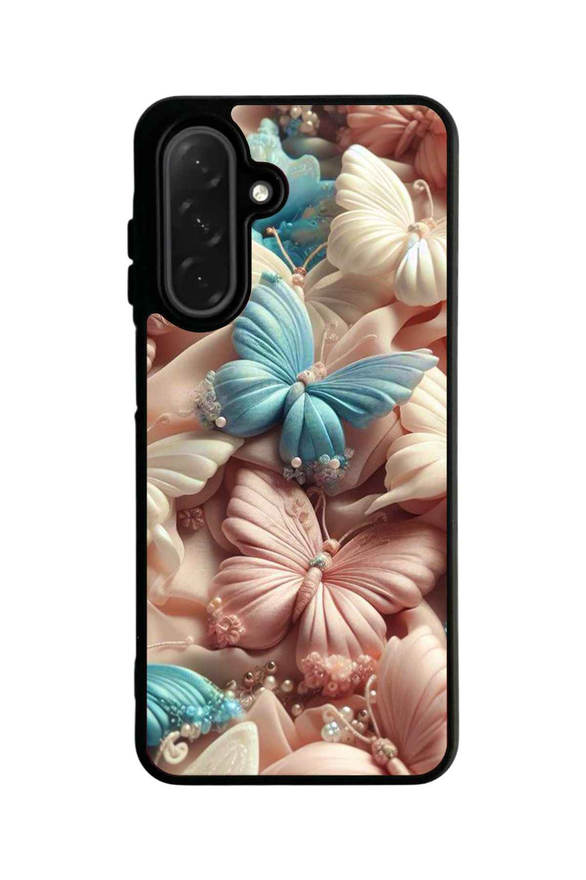 Aksel Kılıf Samsung Galaxy A16 Uyumlu Mat Siyah Kılıf – Yumuşak Silikon, Koruyucu, Şok Emici Kapak