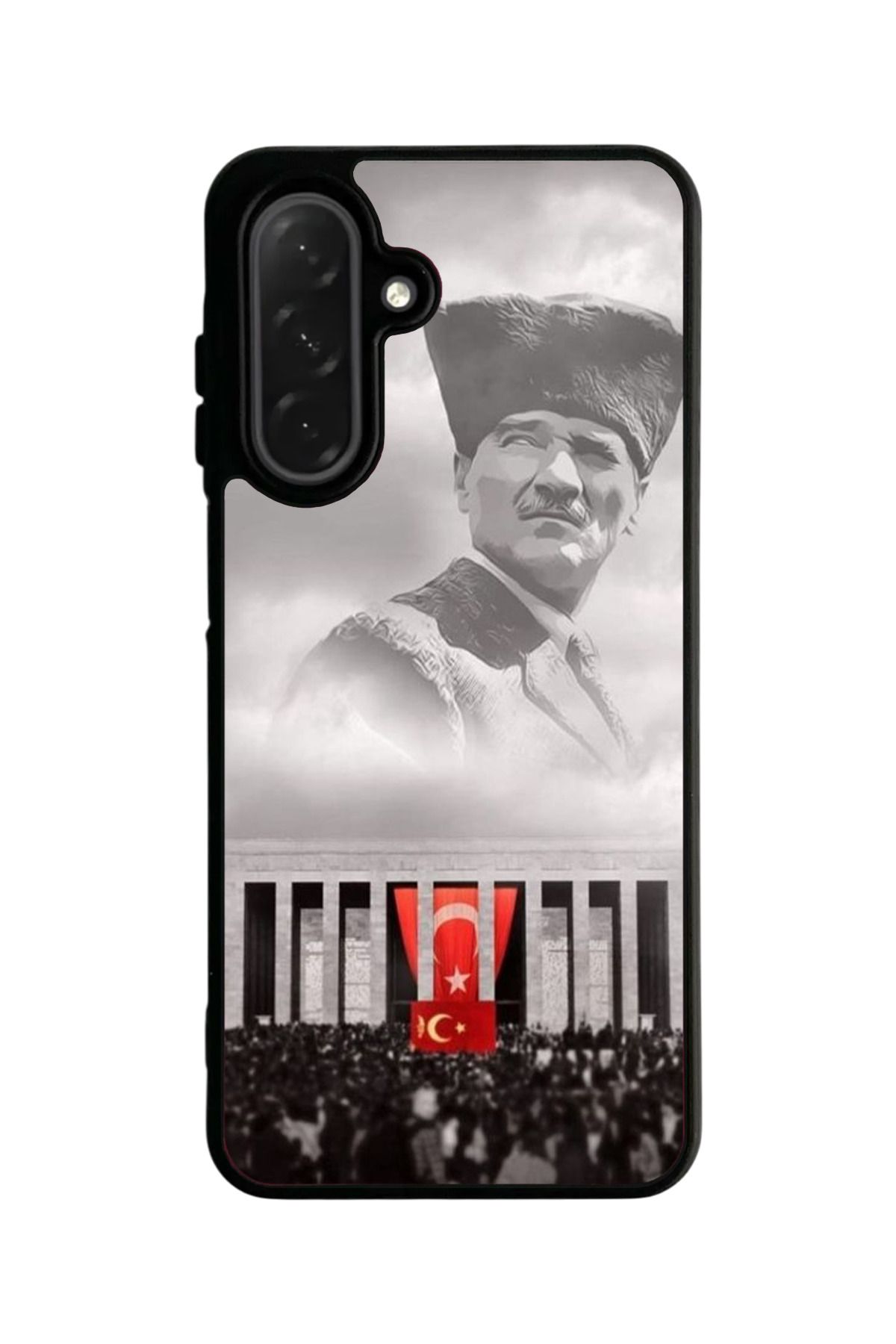 Aksel Kılıf Samsung Galaxy A56 Uyumlu Mat Siyah Kılıf – Yumuşak Silikon, Koruyucu, Şok Emici Kapak