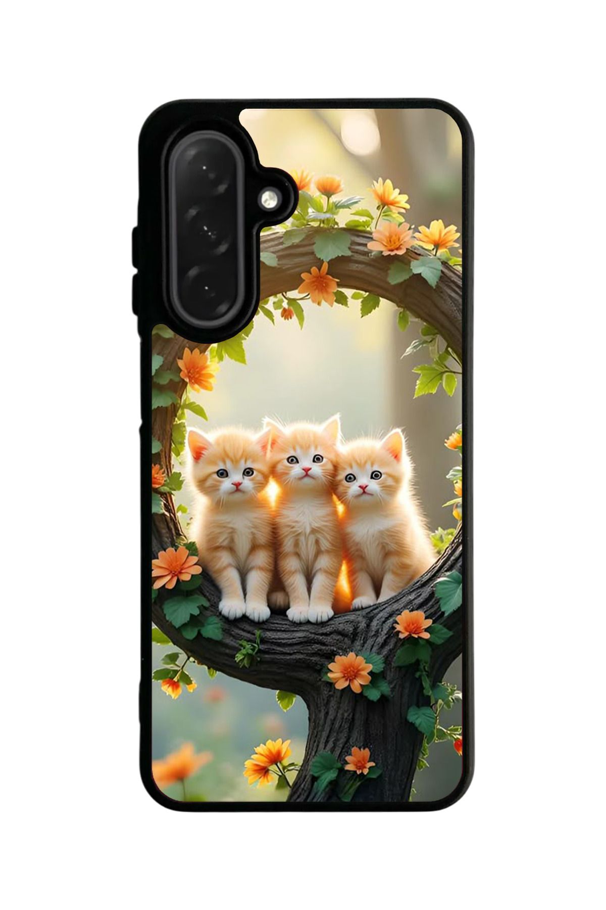 Aksel Kılıf Samsung Galaxy A26 Uyumlu Mat Siyah Kılıf, Yumuşak Silikon, Koruyucu, Şok Emici Kapak Kılıf
