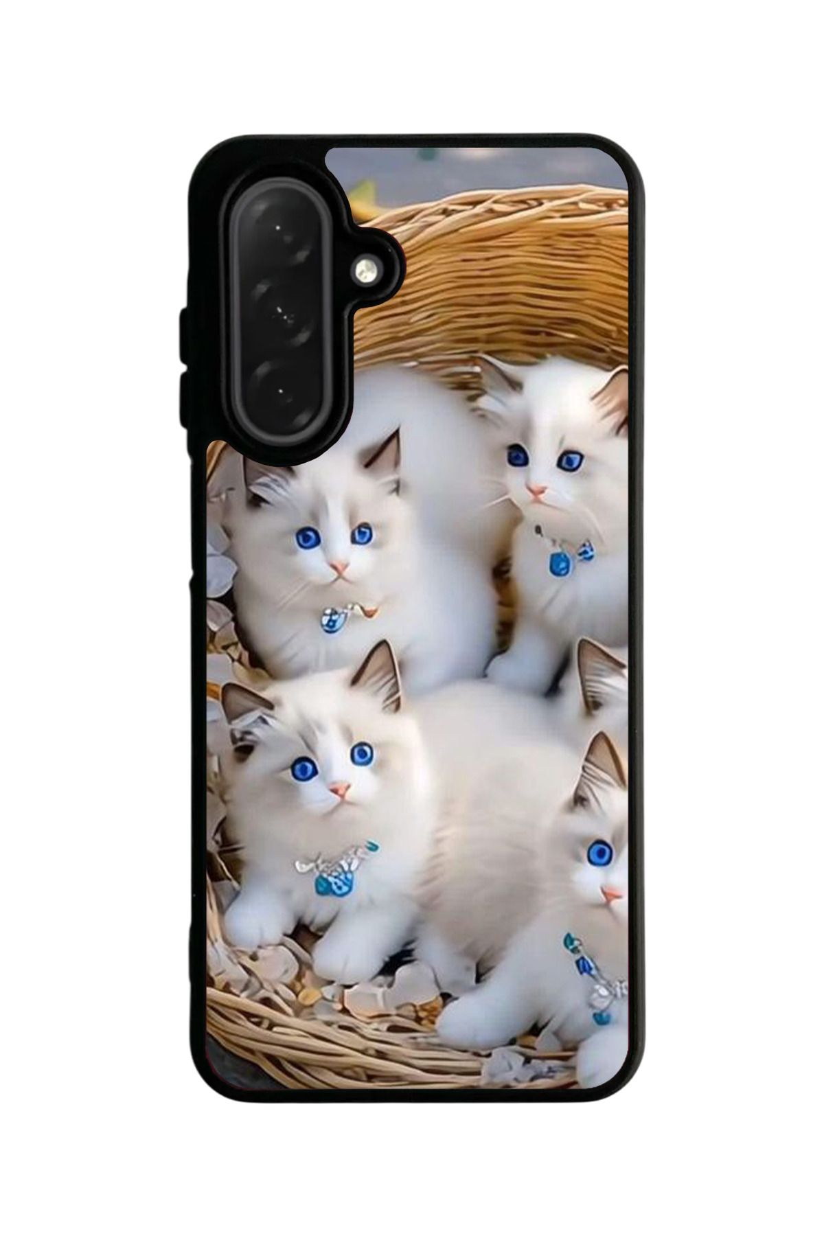 Aksel Kılıf Samsung Galaxy A16 Uyumlu Mat Siyah Kılıf – Yumuşak Silikon, Koruyucu, Şok Emici Kapak