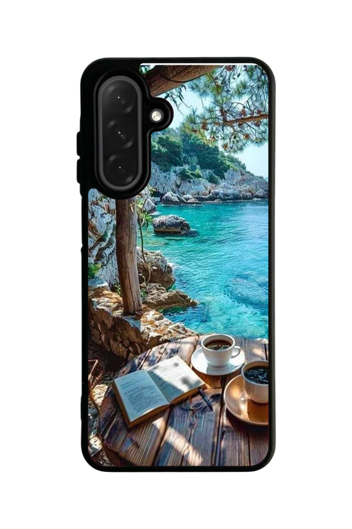 Aksel Kılıf Samsung Galaxy S24 FE Uyumlu Mat Siyah Kılıf – Yumuşak Silikon, Koruyucu, Şok Emici Kapak