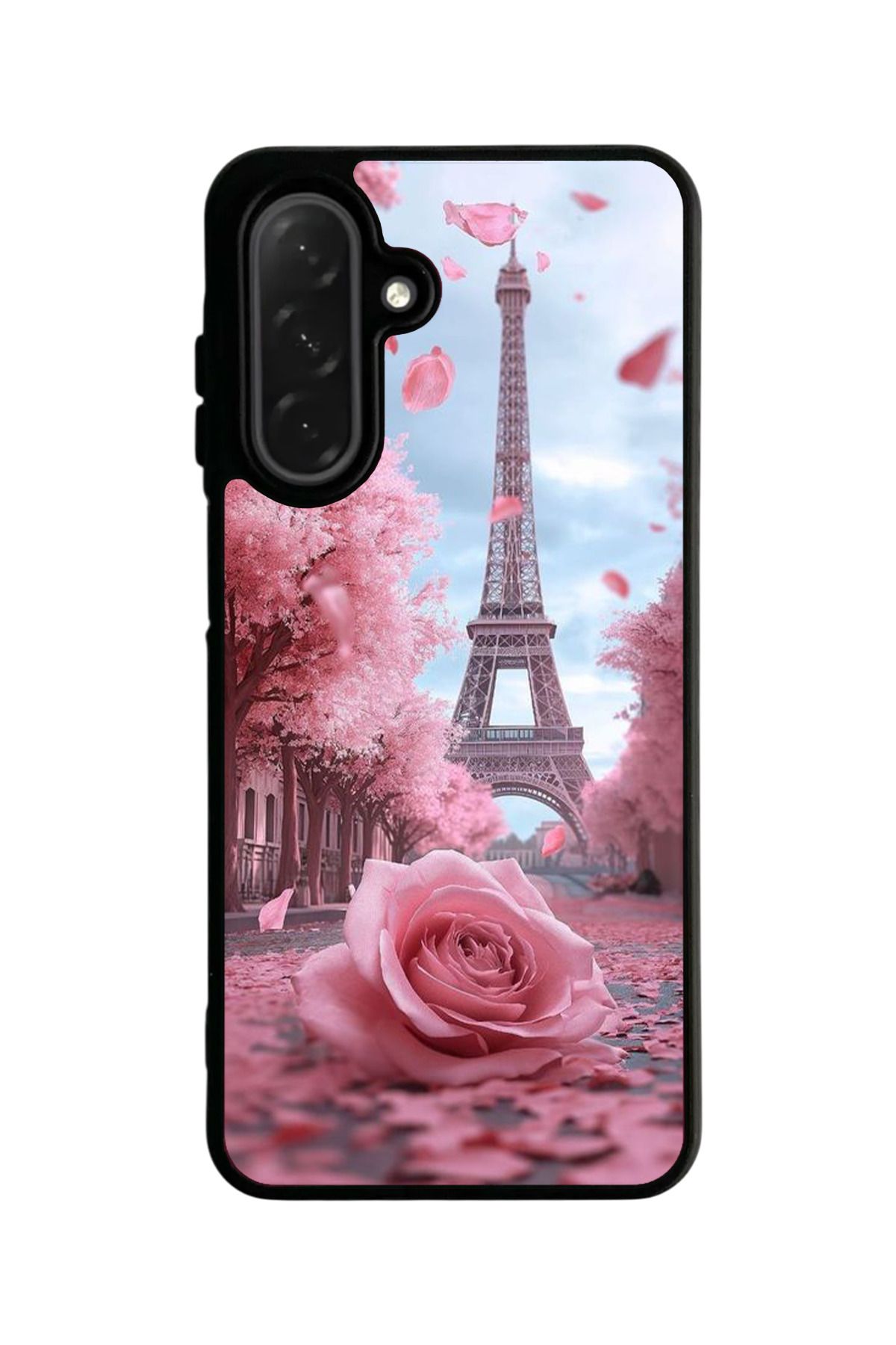 Aksel Kılıf Samsung Galaxy A56 Uyumlu Mat Siyah Kılıf – Yumuşak Silikon, Koruyucu, Şok Emici Kapak