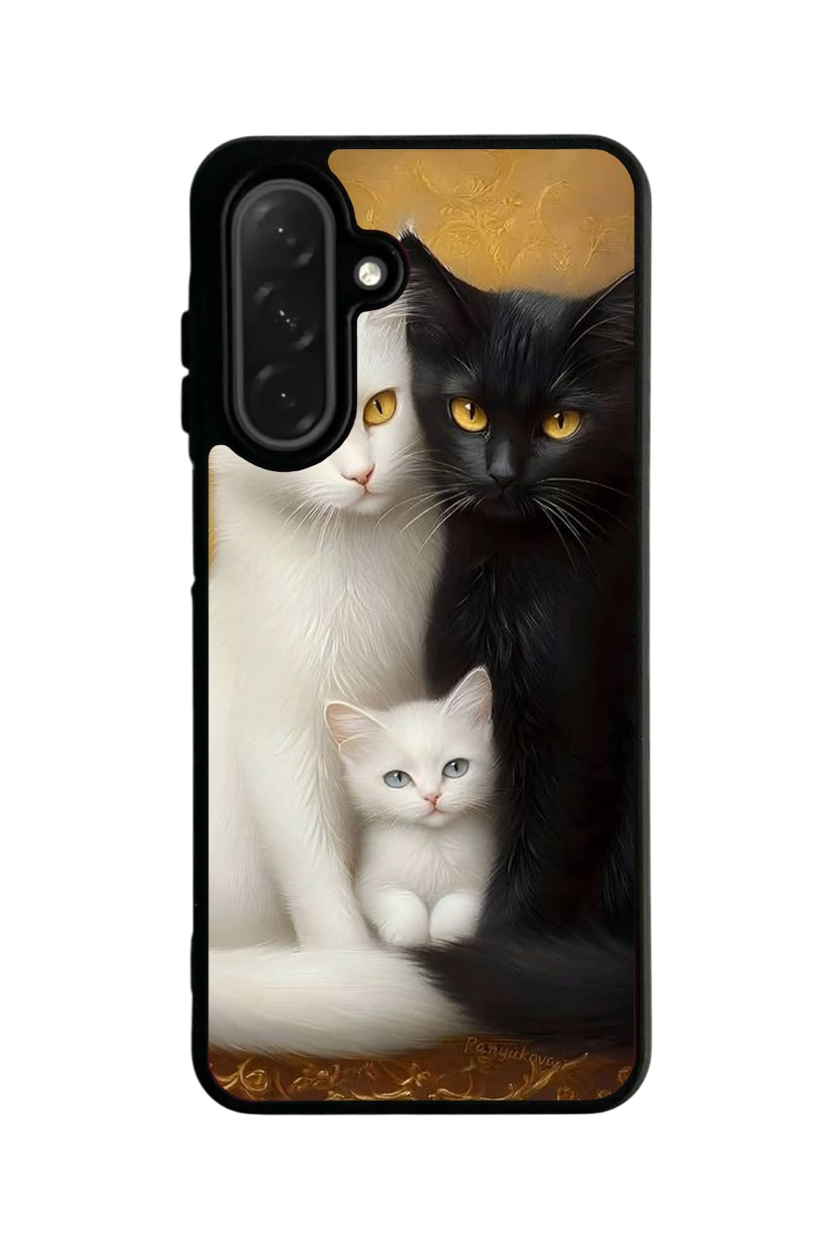 Aksel Kılıf Samsung Galaxy A16 Uyumlu Mat Siyah Kılıf – Yumuşak Silikon, Koruyucu, Şok Emici Kapak