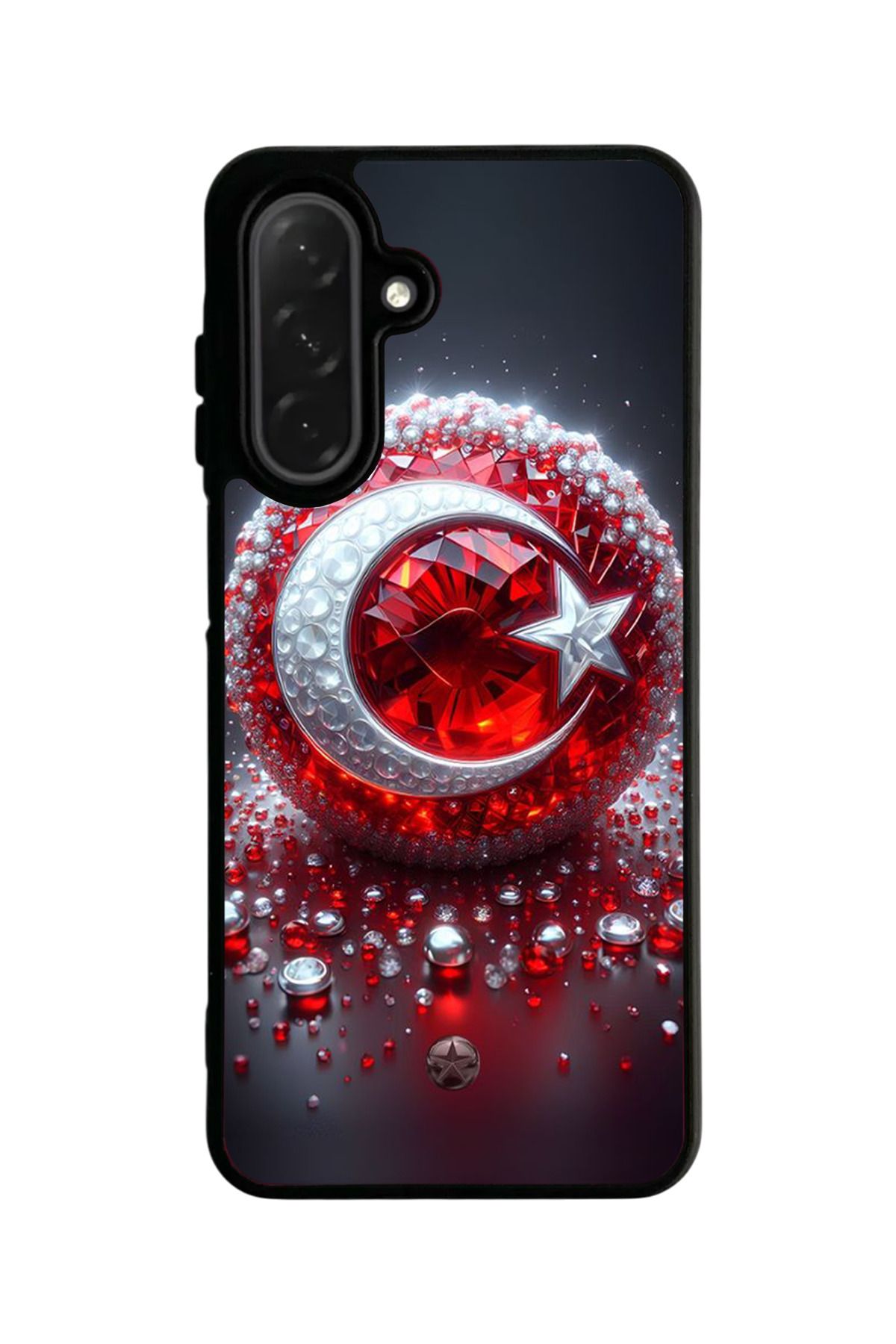 Aksel Kılıf Samsung Galaxy A26 Uyumlu Mat Siyah Kılıf, Yumuşak Silikon, Koruyucu, Şok Emici Kapak Kılıf