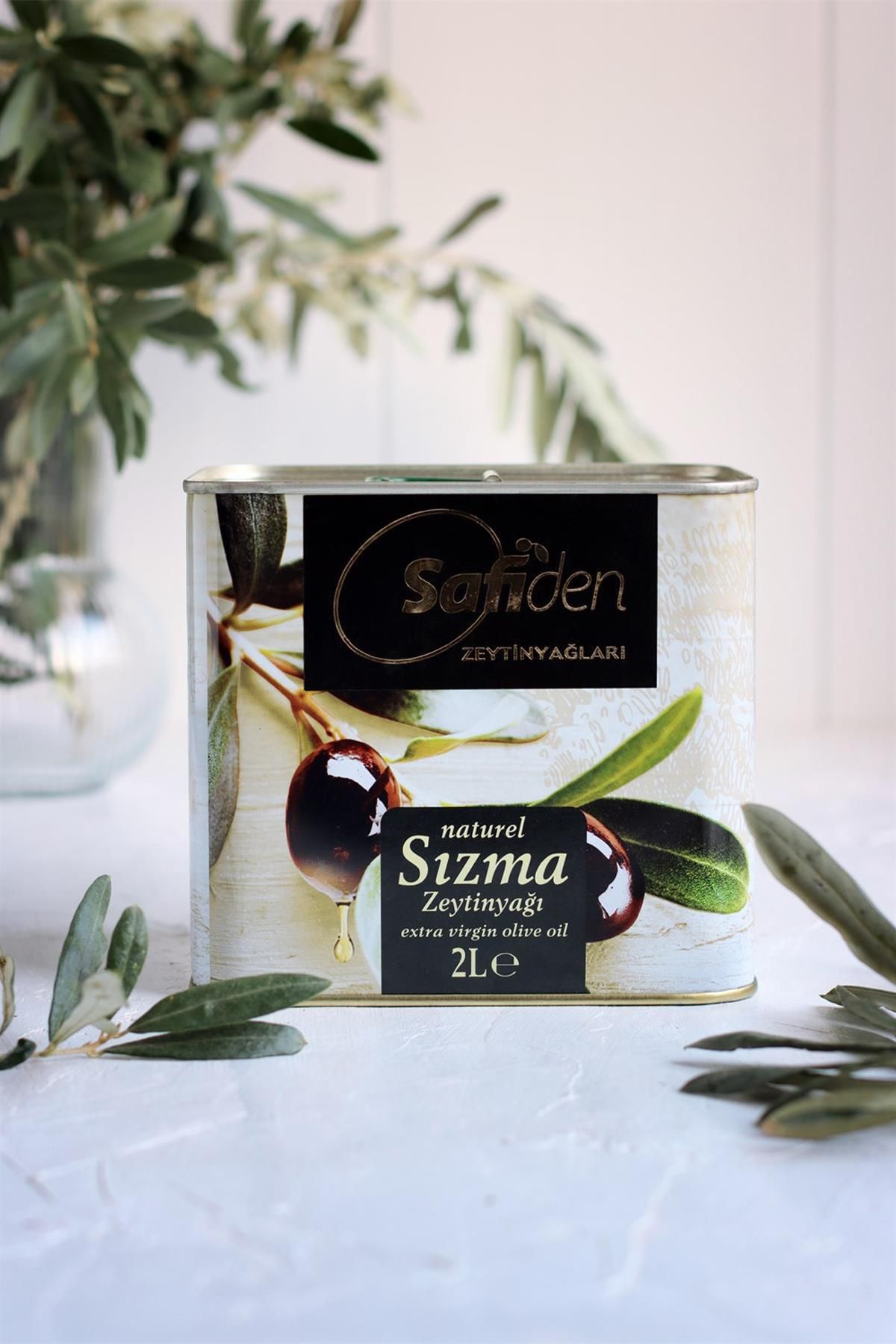 Safiden Natürel Sızma Zeytinyağı 2 lt