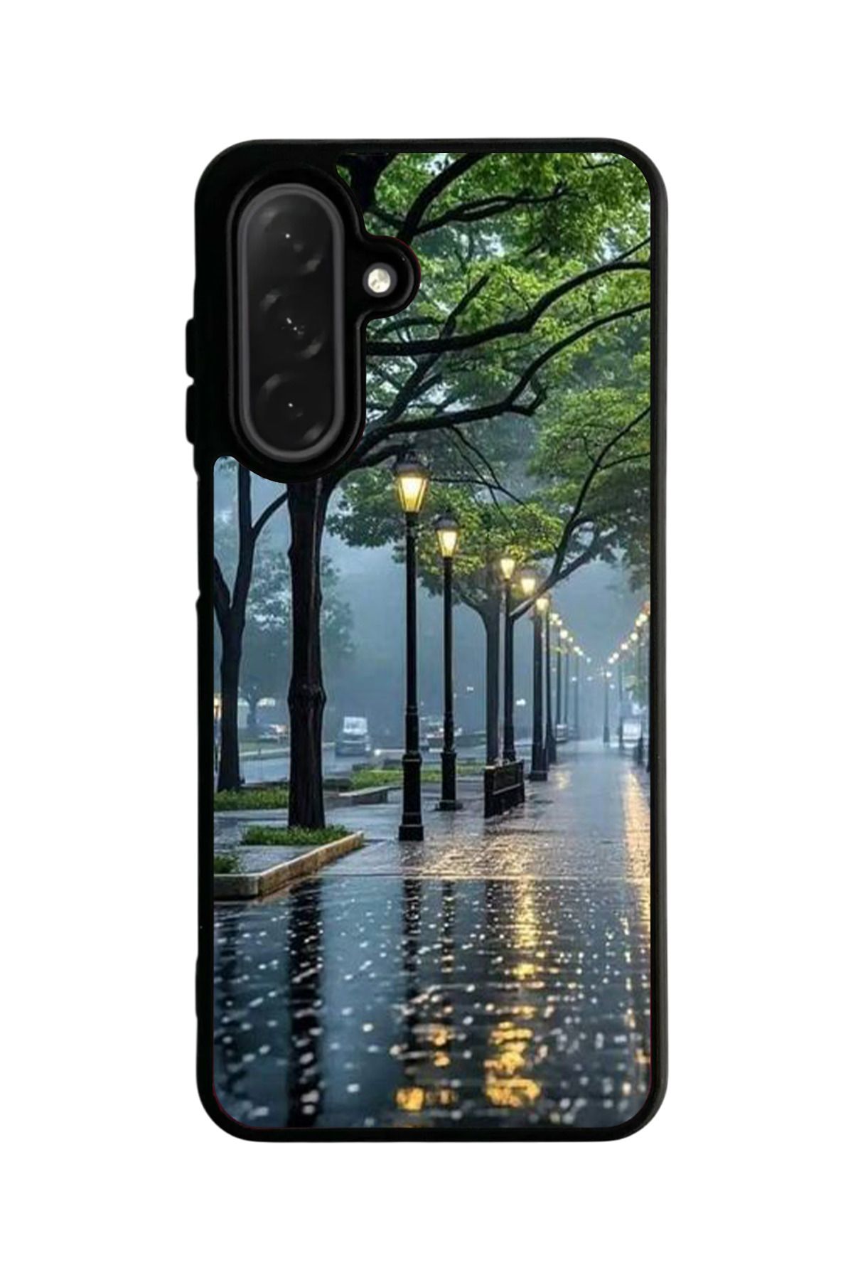 Aksel Kılıf Samsung Galaxy A26 Uyumlu Mat Siyah Kılıf, Yumuşak Silikon, Koruyucu, Şok Emici Kapak Kılıf