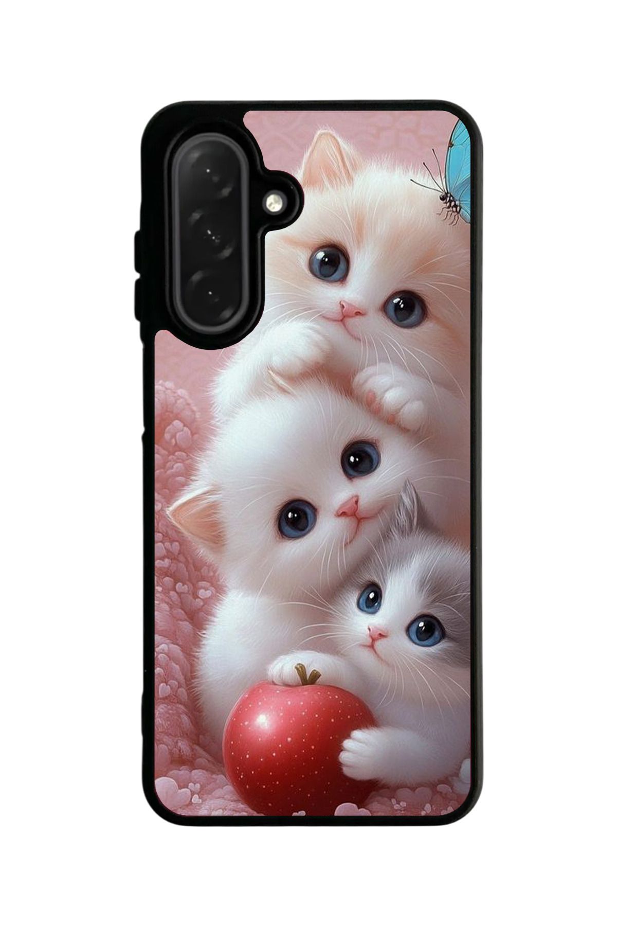 Aksel Kılıf Samsung Galaxy A56 Uyumlu Mat Siyah Kılıf – Yumuşak Silikon, Koruyucu, Şok Emici Kapak