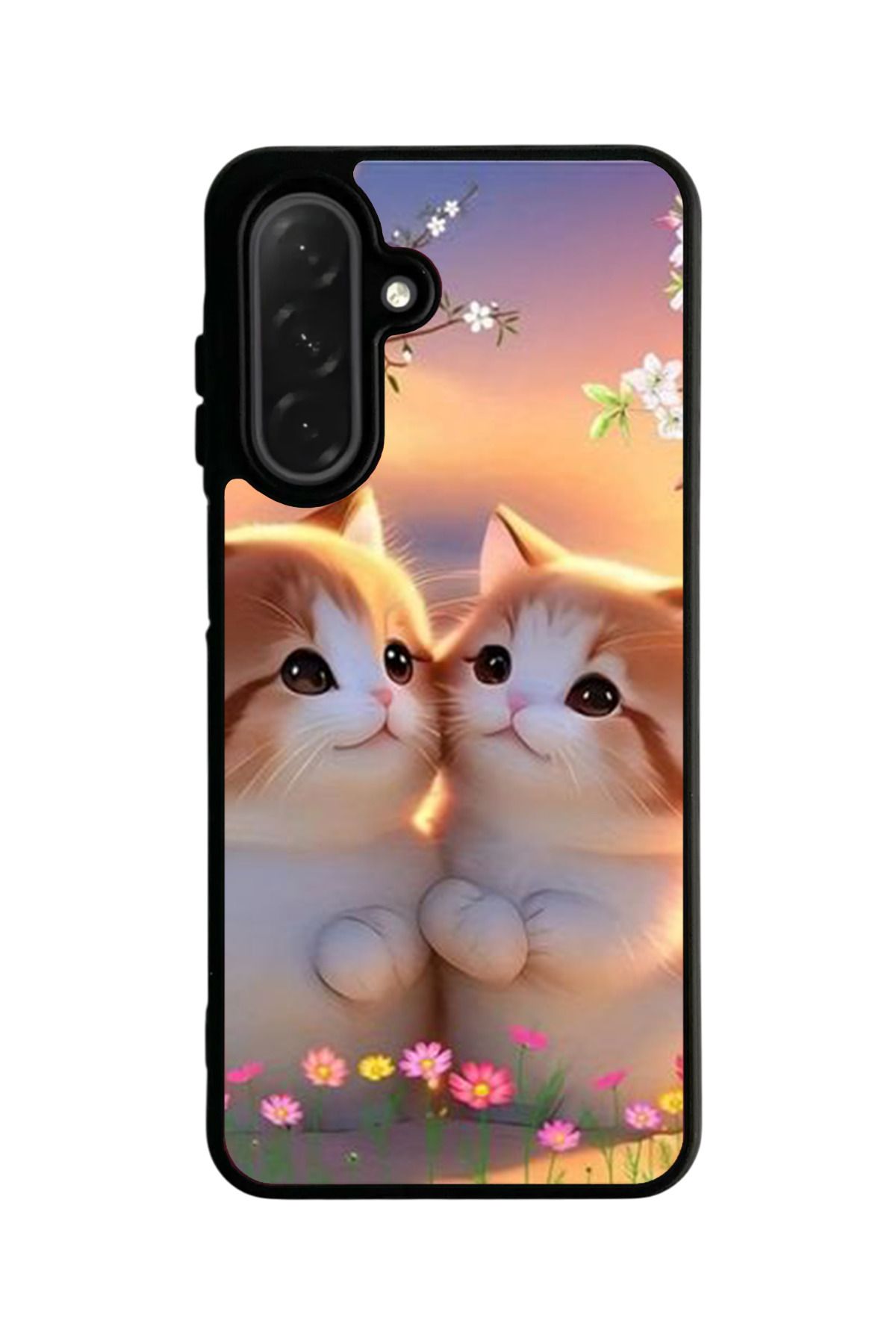 Aksel Kılıf Samsung Galaxy A56 Uyumlu Mat Siyah Kılıf – Yumuşak Silikon, Koruyucu, Şok Emici Kapak