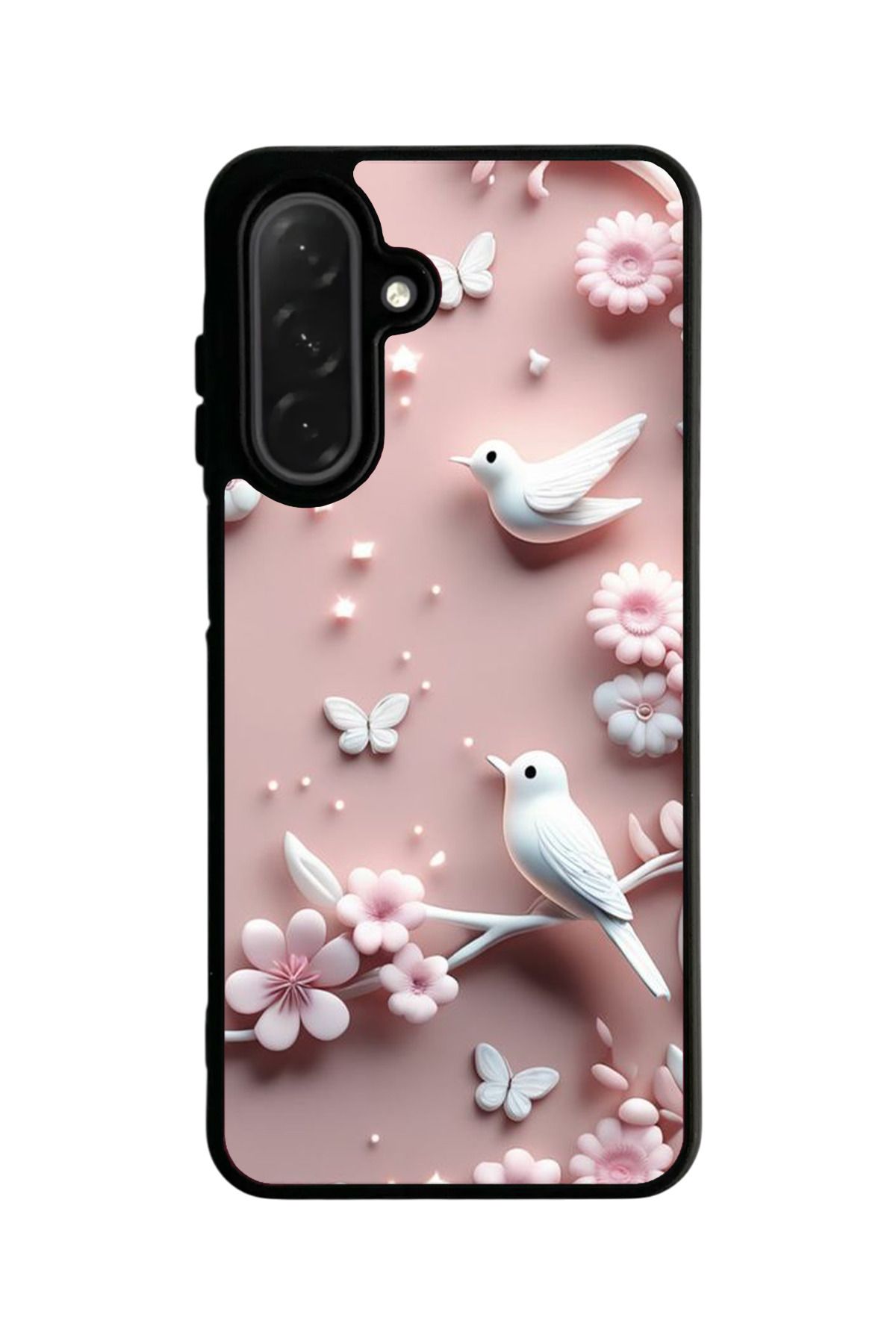 Aksel Kılıf Samsung Galaxy A26 Uyumlu Mat Siyah Kılıf, Yumuşak Silikon, Koruyucu, Şok Emici Kapak Kılıf