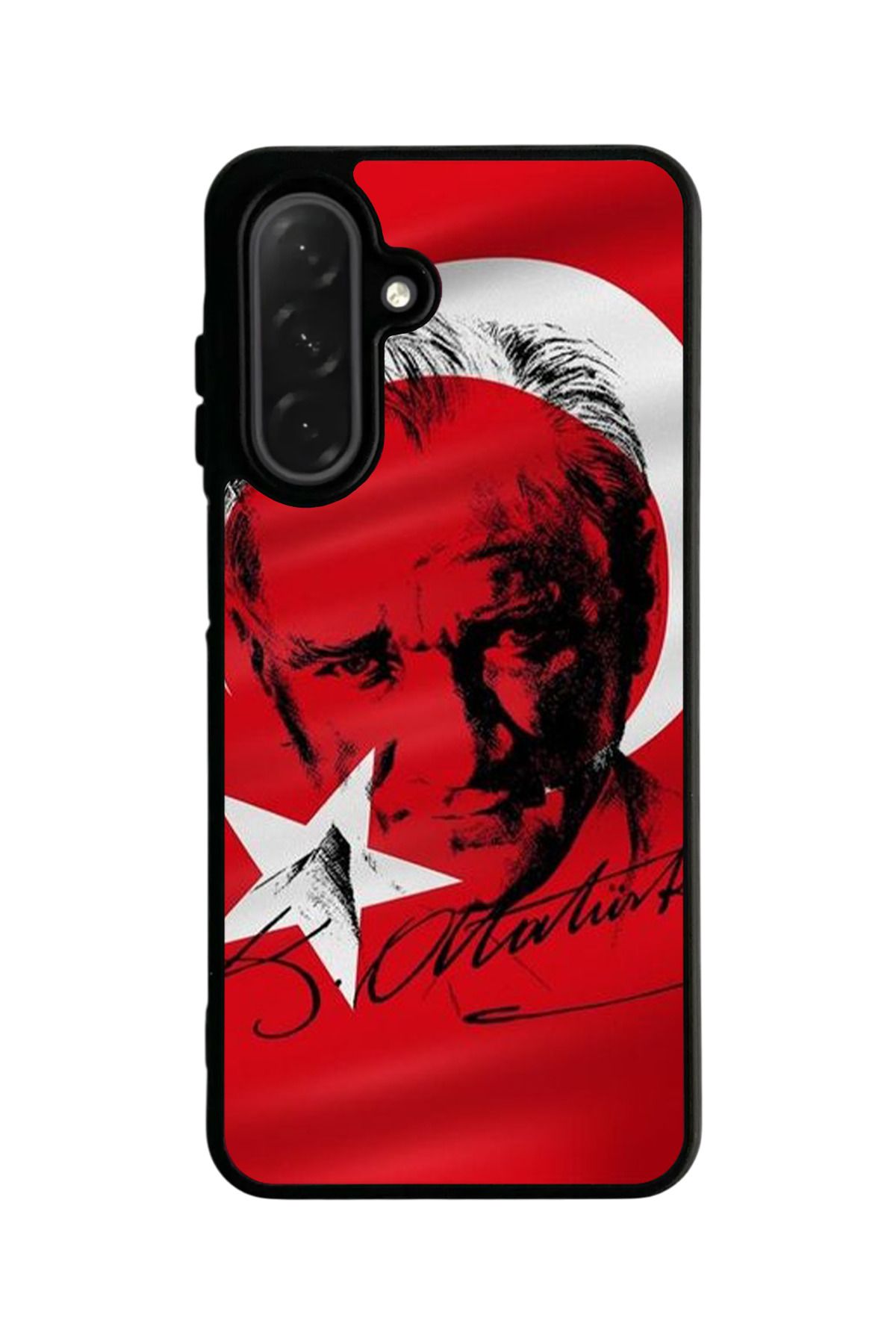 Aksel Kılıf Samsung Galaxy A26 Uyumlu Mat Siyah Kılıf, Yumuşak Silikon, Koruyucu, Şok Emici Kapak Kılıf