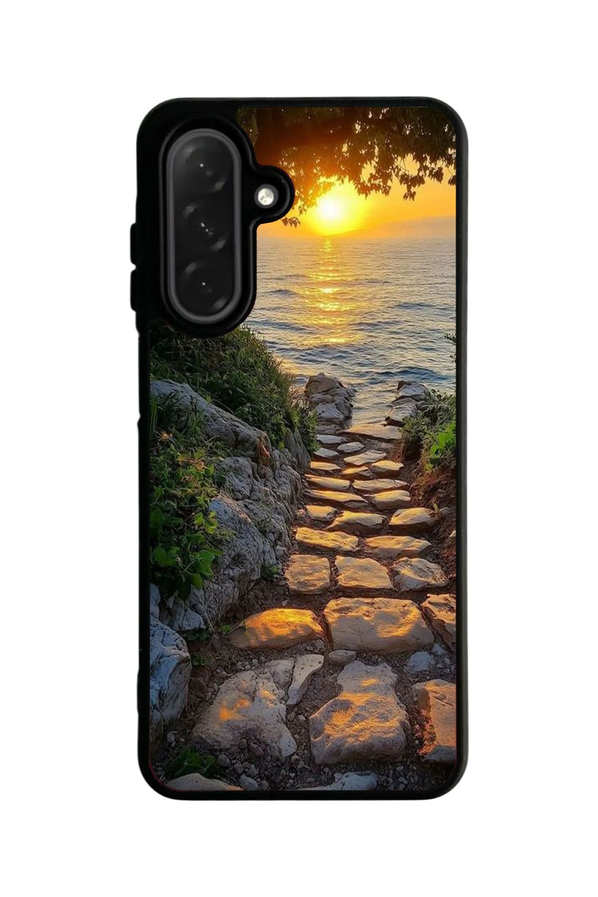 Aksel Kılıf Samsung Galaxy A26 Uyumlu Mat Siyah Kılıf, Yumuşak Silikon, Koruyucu, Şok Emici Kapak Kılıf
