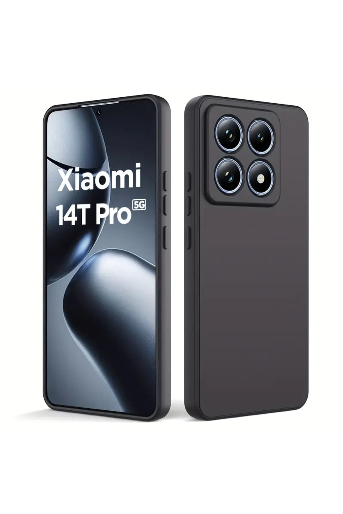 Posso Xiaomi Mi 14T Pro Kılıf içi Süet Kadife Soft Pürüzsüz Yumuşak Esnek Kamera Korumalı Silikon Kapak