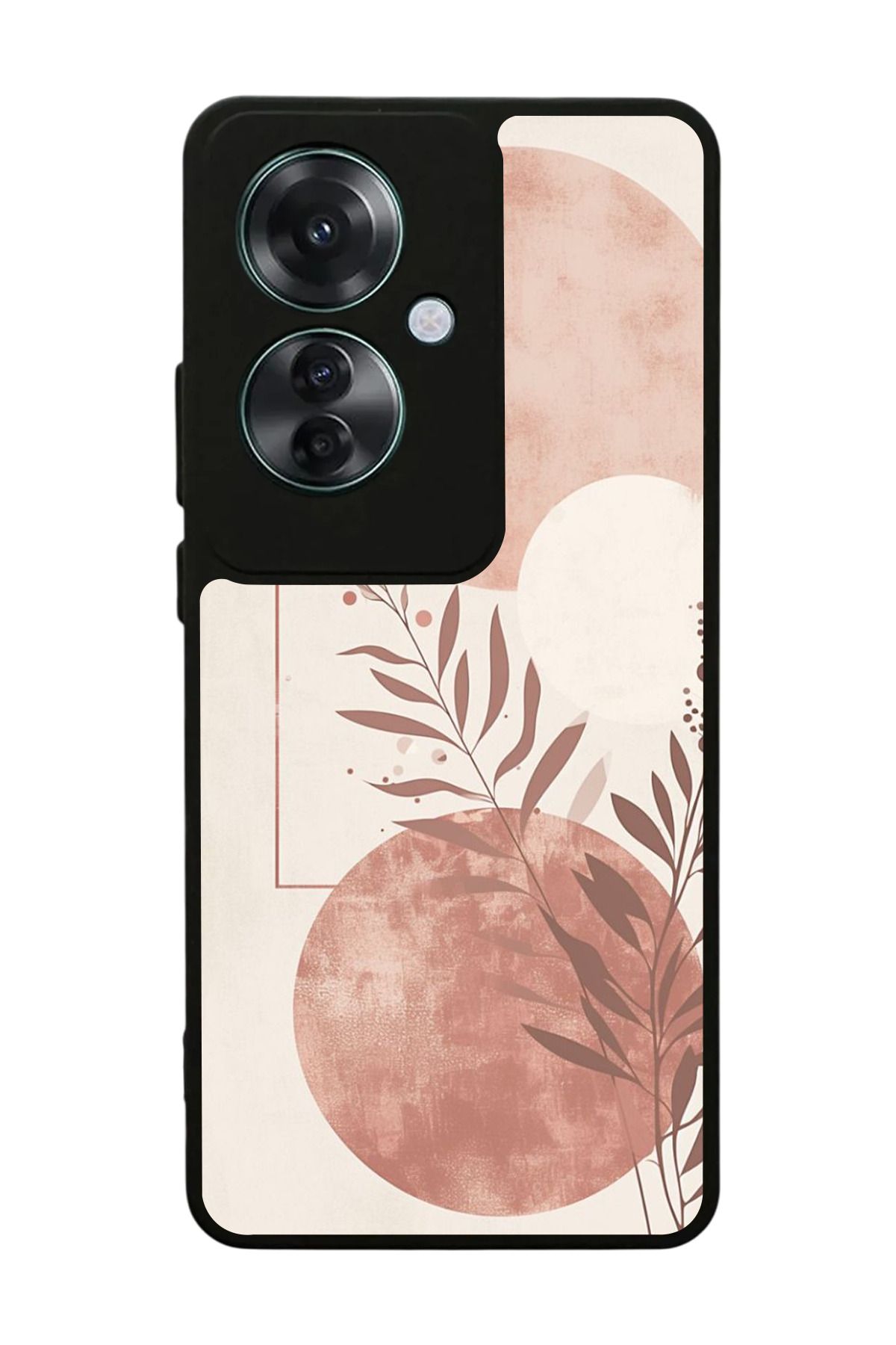 OPPO Reno 11F Uyumlu Mat Siyah Kılıf – Yumuşak Silikon, Koruyucu, Şok Emici Kapak