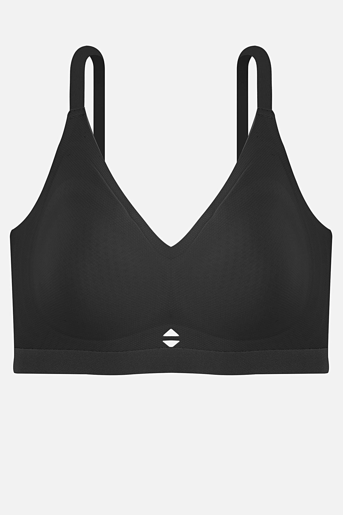 Ghost Seamless Bra - Unsupported - 2802 - Black