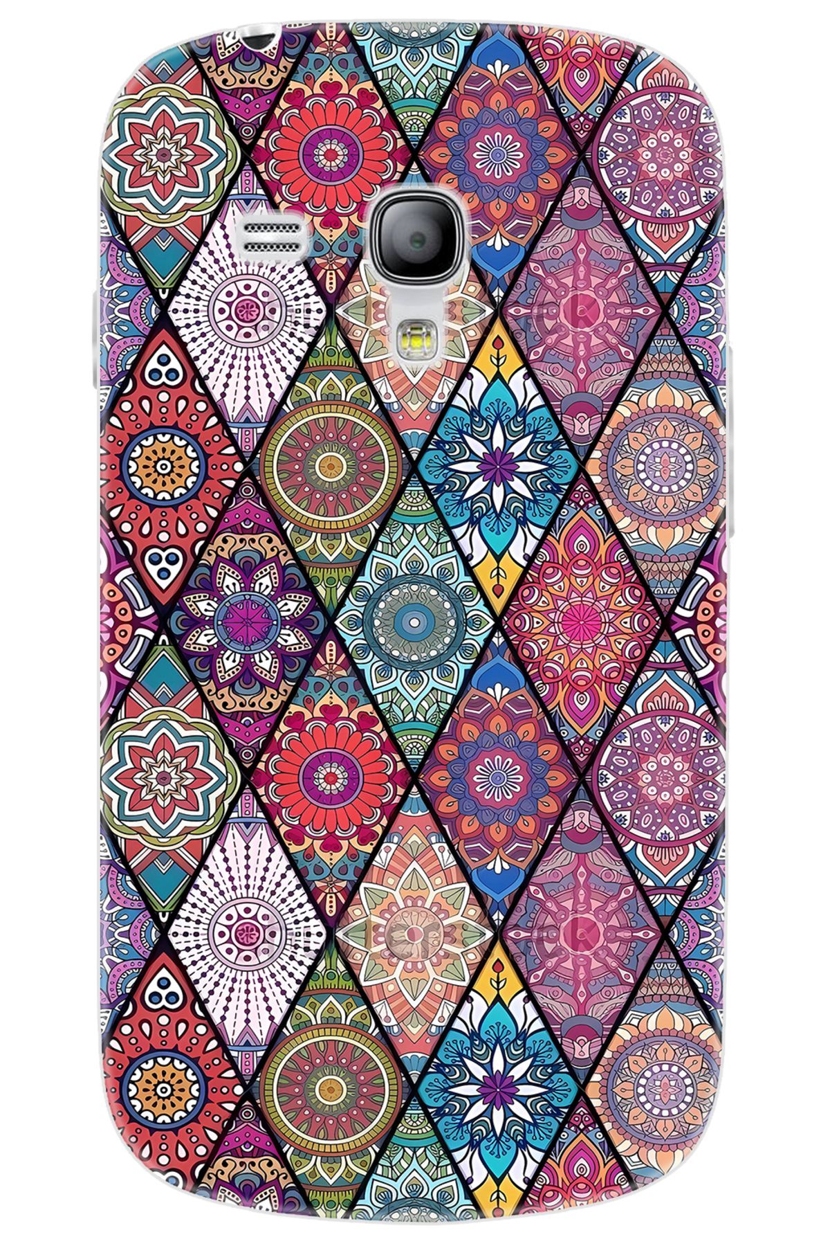 Ceppare Samsung Galaxy S3 Mini (GT-I8190) Uyumlu Kılıf Desen Baskı Silikon Kilim Tasarım STK:660 CP-uRntKOz
