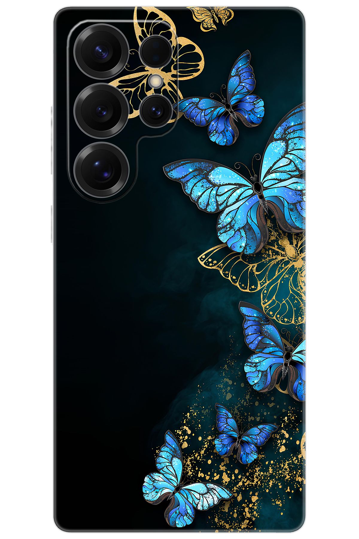Ceppare Samsung Galaxy S25 ULTRA (SM-S938B) Uyumlu Kılıf Desen Silikon Kelebekler STK:721 CP-IaACoB4