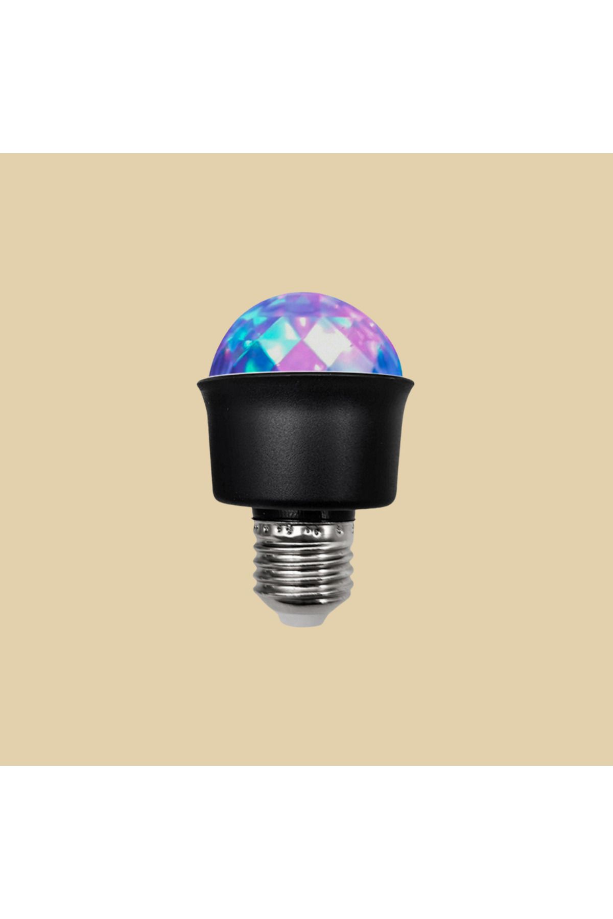 KRG Teknoloji LEDX 360 Derece Mini Disko Lamba – E27 Duy Tipi