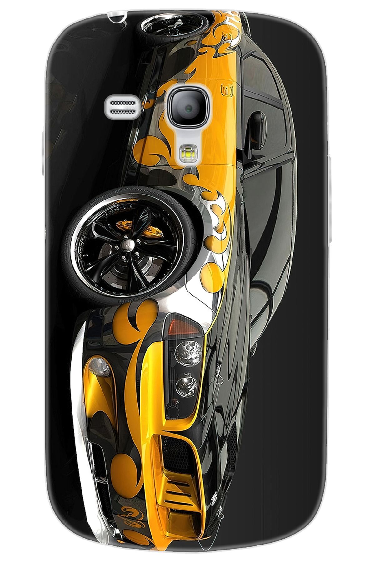 Ceppare Samsung Galaxy S3 Mini (GT-I8190) Uyumlu Kılıf Desenli Silikon Carros Velozes STK:292 CP-TT7JXY5