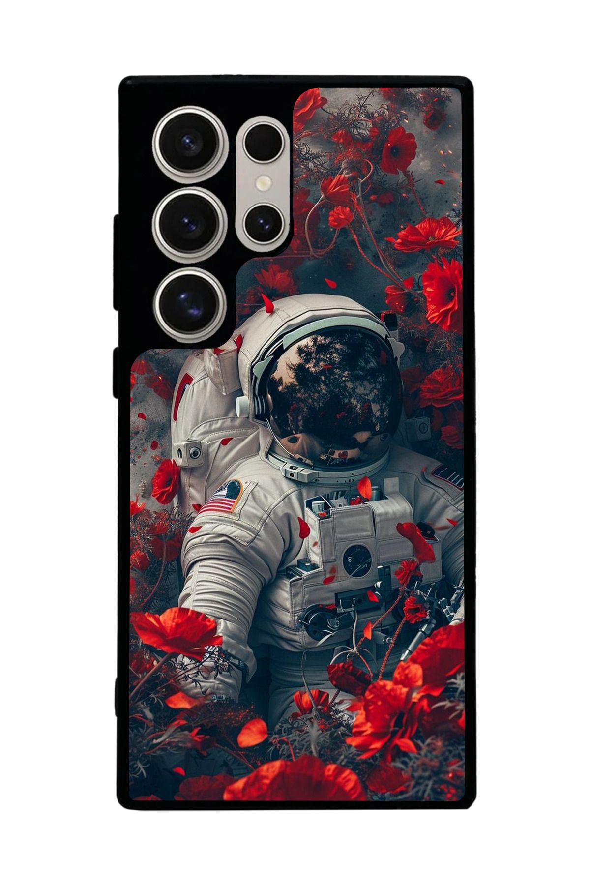 BGAKSESUAR Samsung Galaxy S24 Ultra Uyumlu Mat Siyah Kılıf – Yumuşak Silikon, Koruyucu, Şok Emici Kapak