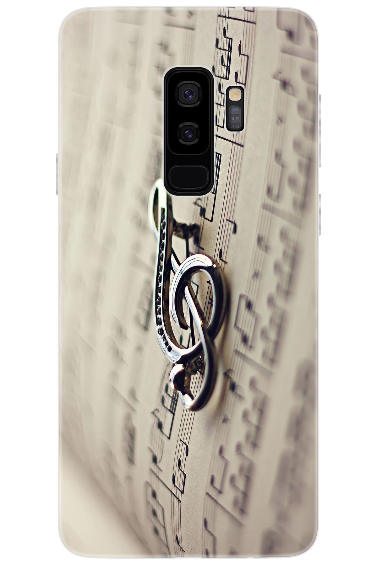 Ceppare Samsung Galaxy S9 PLUS (SM-G965F) Uyumlu Kılıf Desen Baskı Silikon Sol Anahtarı STK:274 CP-kwR6xyi