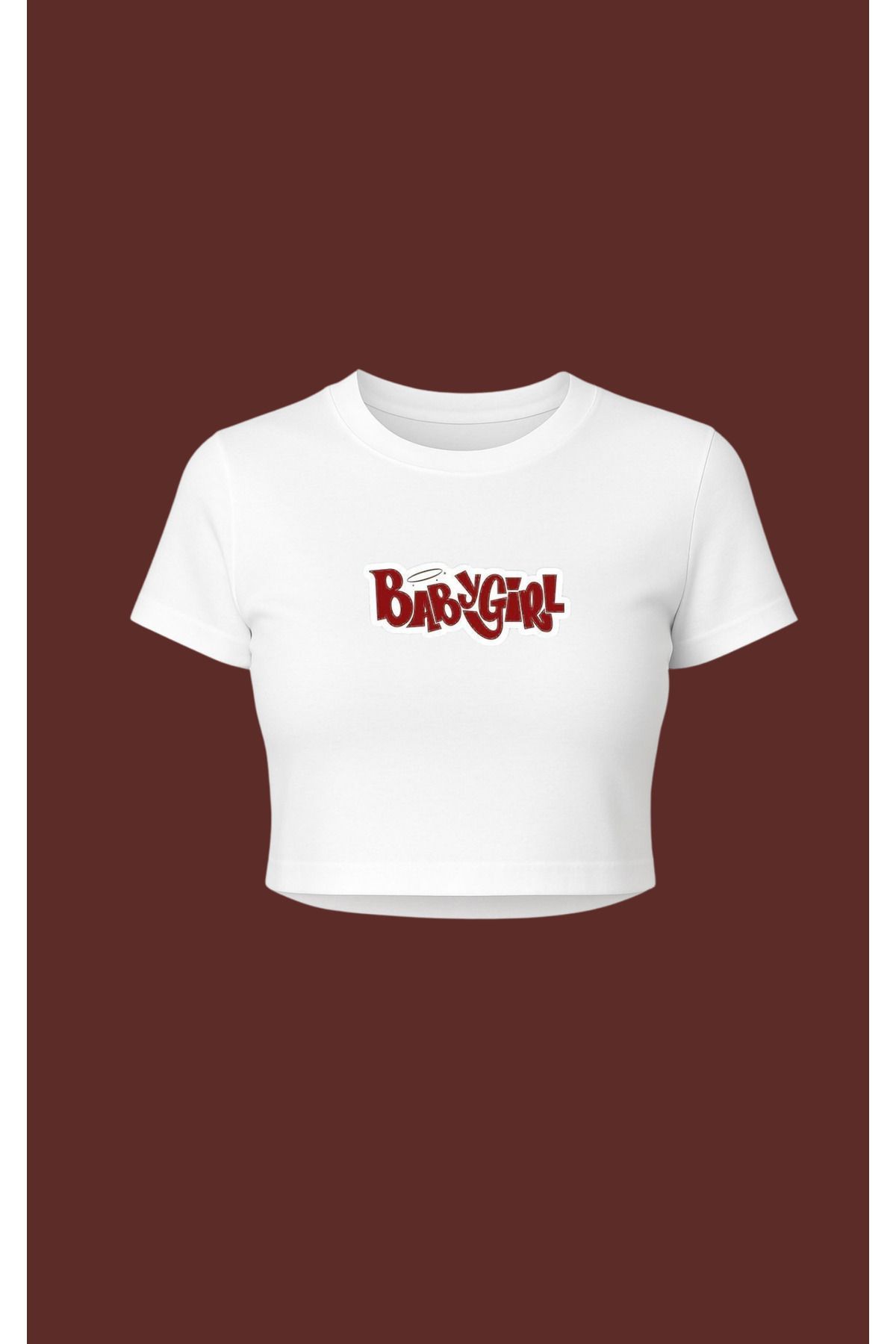 Altair Tr Beyaz Baby Girl Baskılı pinterest crop tşört tshirt
