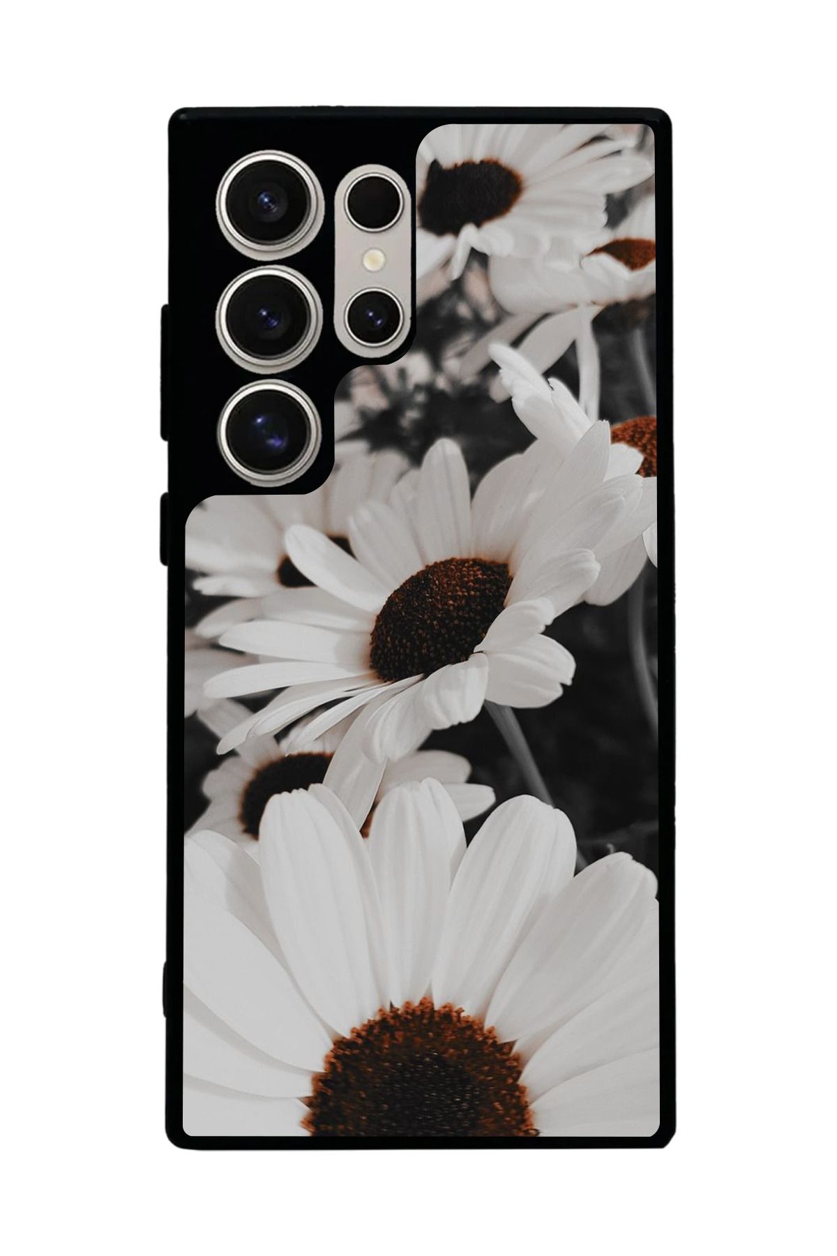 BGAKSESUAR Samsung Galaxy S22 Ultra Uyumlu Mat Siyah Kılıf – Yumuşak Silikon, Koruyucu, Şok Emici Kapak