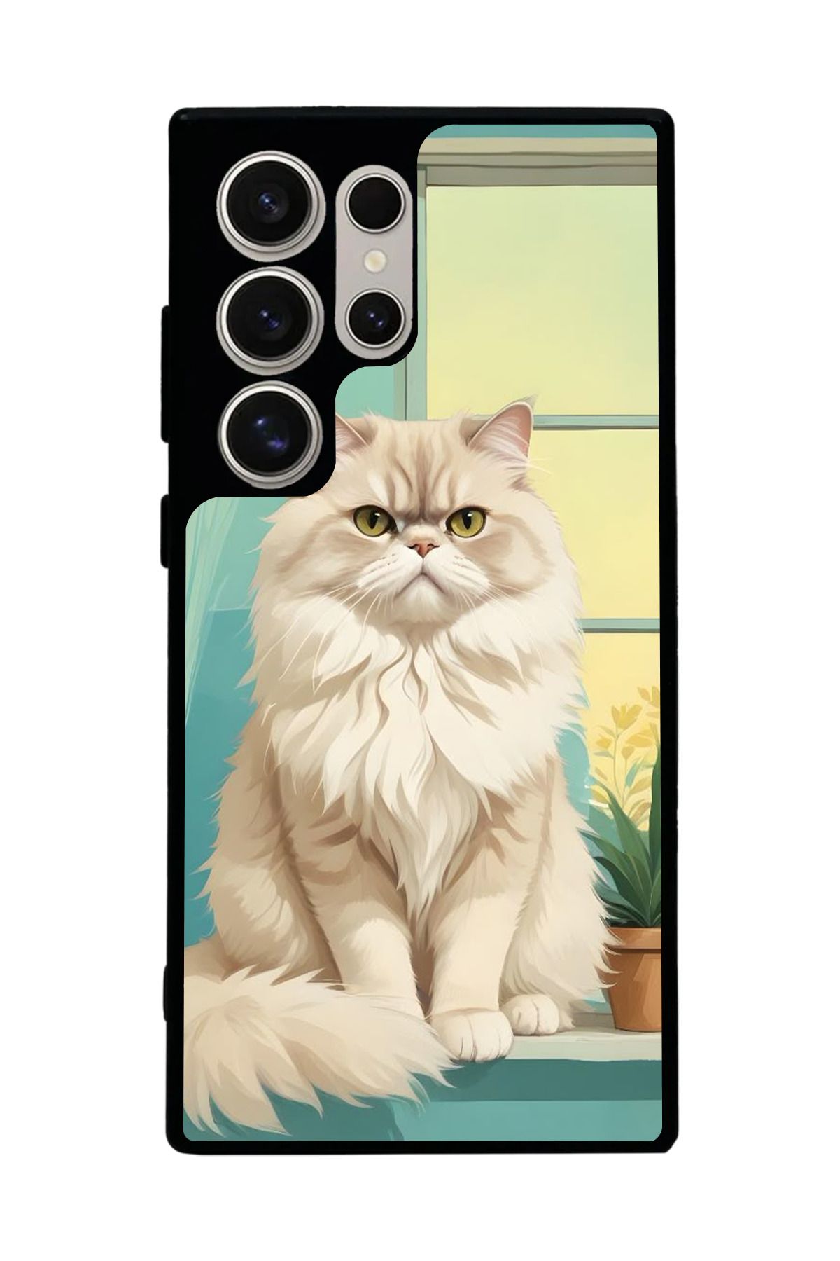 BGAKSESUAR Samsung Galaxy S22 Ultra Uyumlu Mat Siyah Kılıf – Yumuşak Silikon, Koruyucu, Şok Emici Kapak