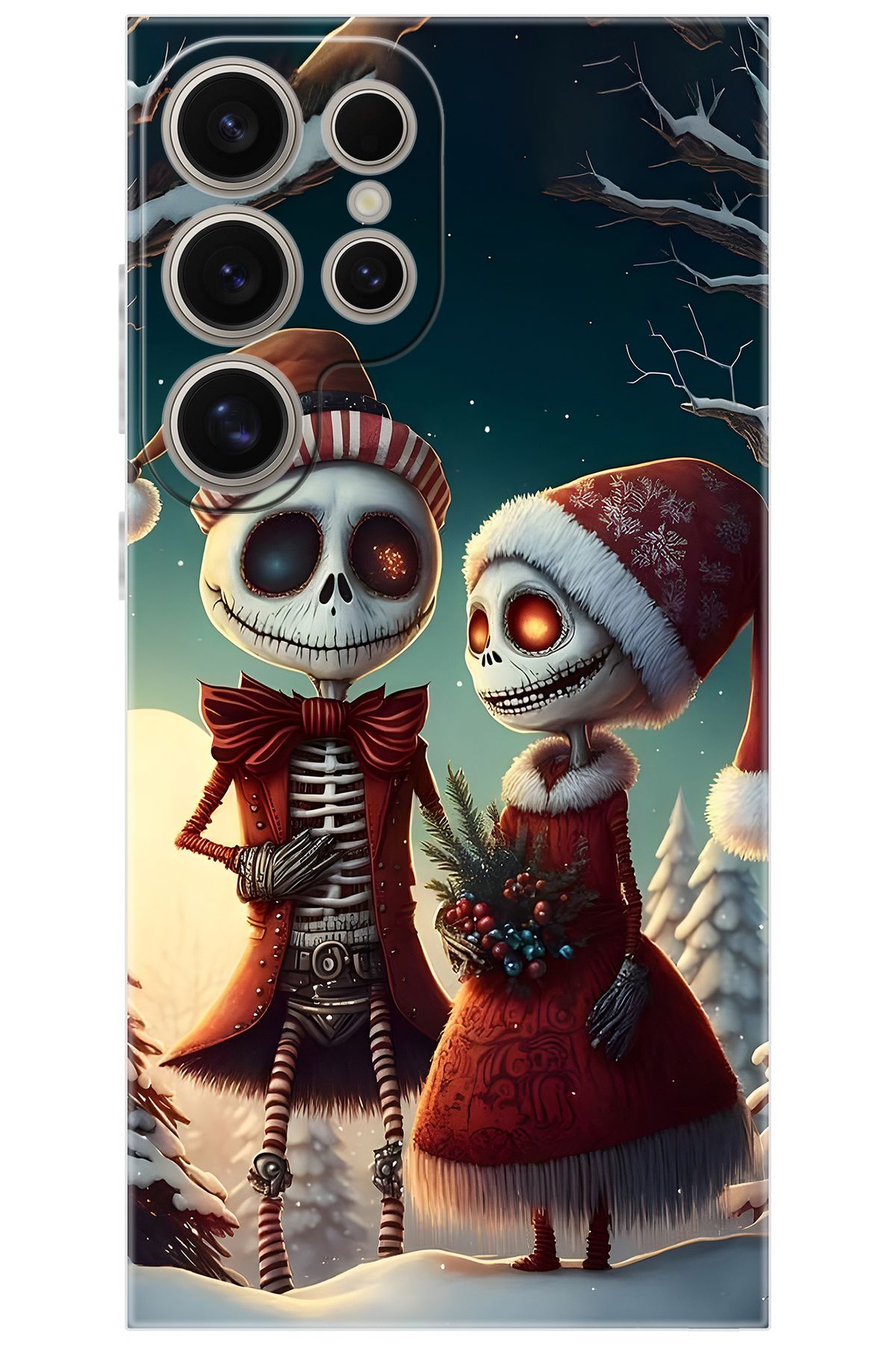Ceppare Samsung Galaxy S24 ULTRA (SM-S928B) Uyumlu Kılıf Desenli Silikon İskelet Serisi STK:714 CP-QM9M7Lq
