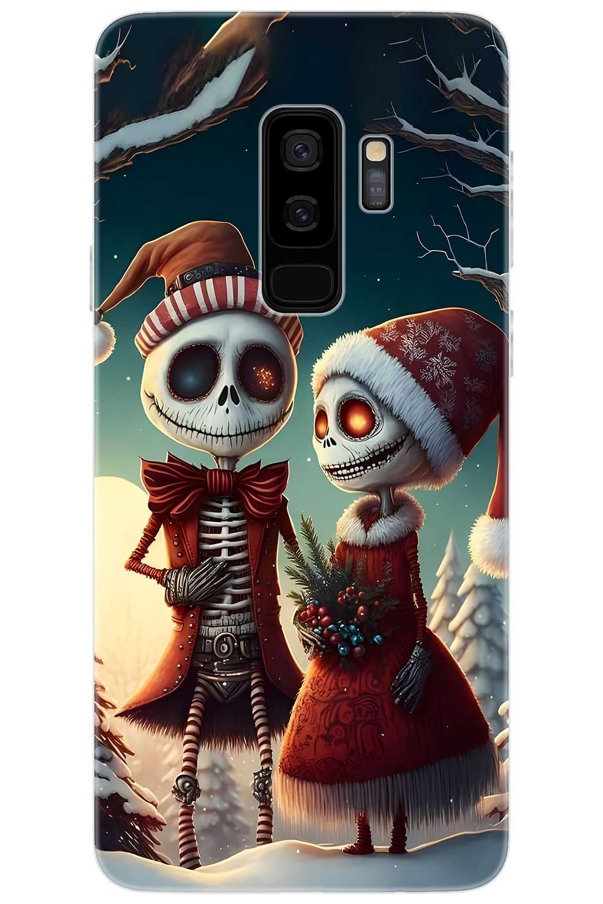 Ceppare Samsung Galaxy S9 PLUS (SM-G965F) Uyumlu Kılıf Desenli Silikon İskelet Serisi STK:714 CP-bD1qB7d
