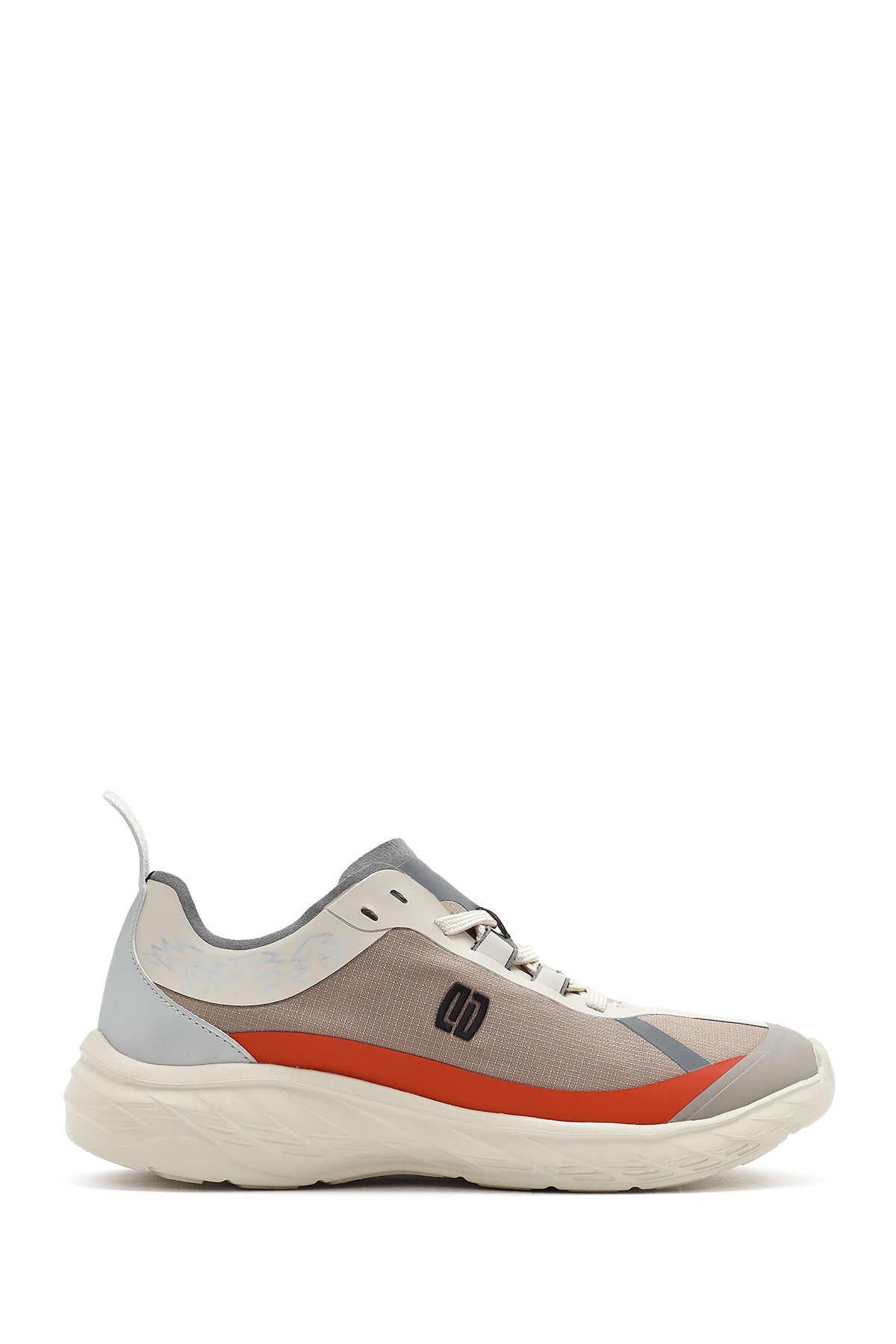 Derimod Kadın Bej Bağcıklı Kalın Tabanlı Sneaker 25SFE49626F