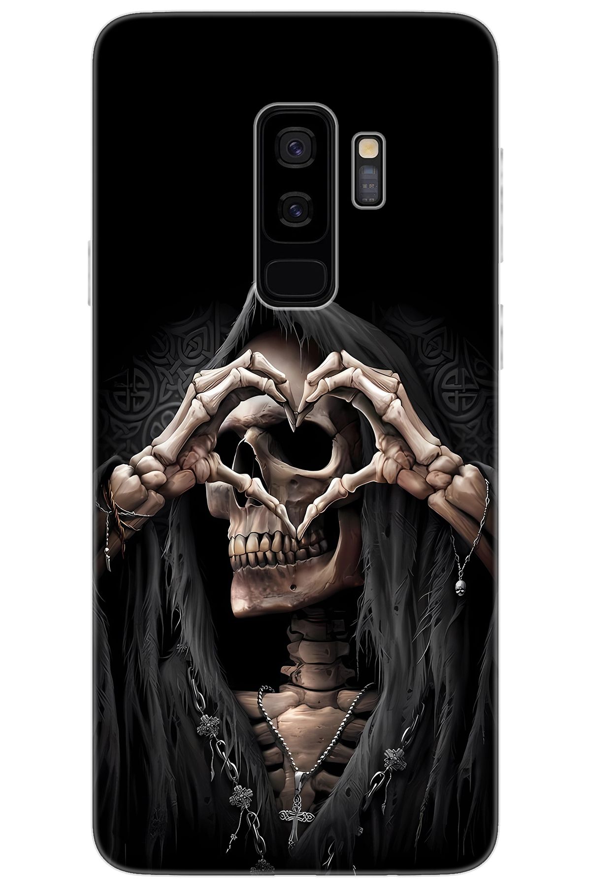 Ceppare Samsung Galaxy S9 PLUS (SM-G965F) Uyumlu Kılıf Desen Baskılı Silikon İskelet STK:652 CP-QqJftNO