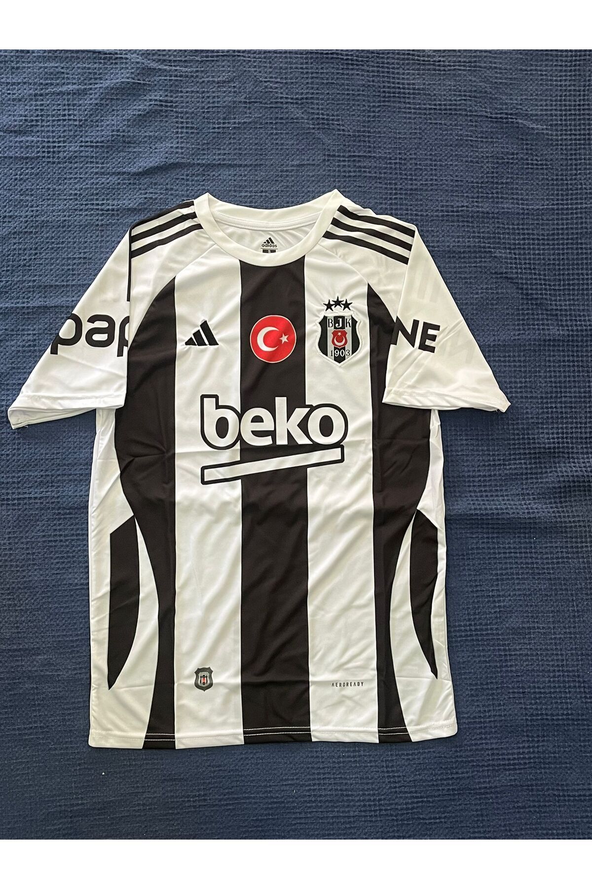 JANJON STAR Kişiye Özel İsim ve Numara Yazılır / // .B.e.ş.i.k.t.a.ş.-\\ 2024/2025 Yeni Siyah Beyaz Renk Forma