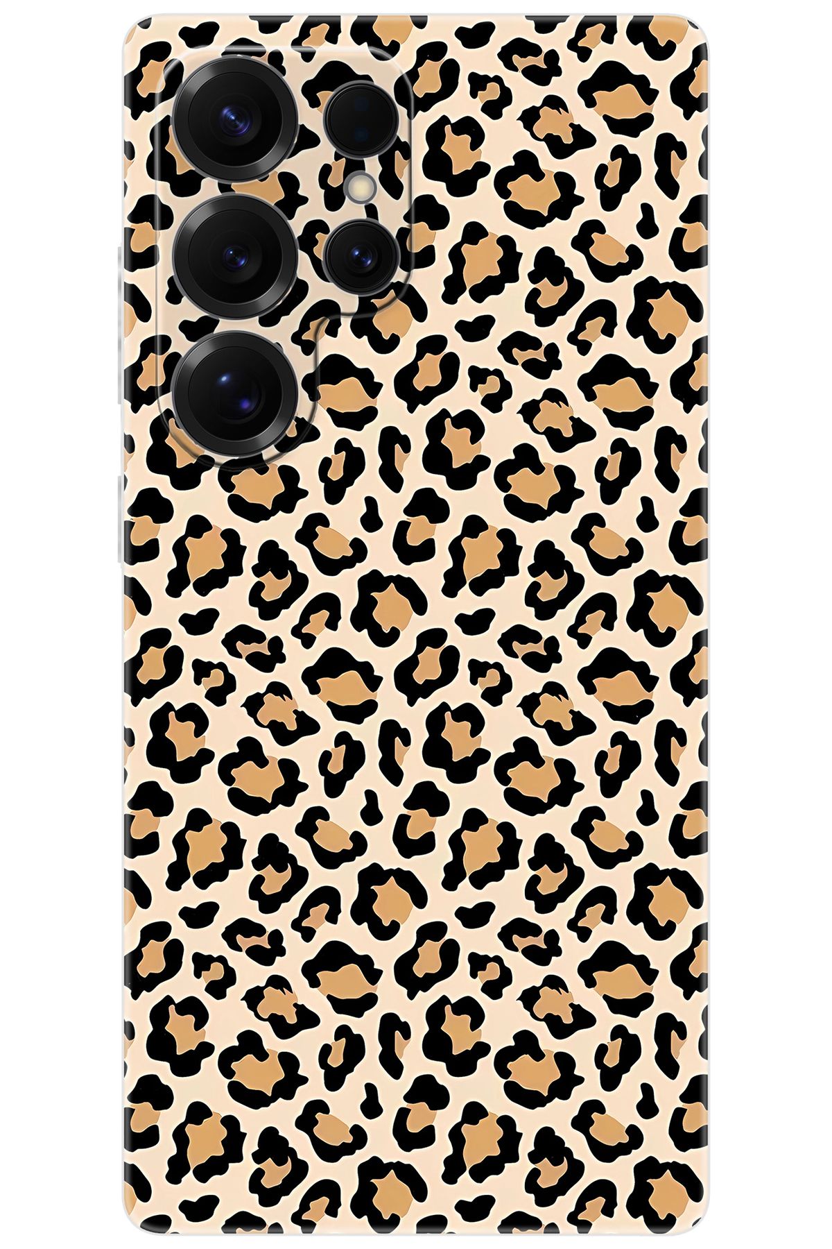 Ceppare Samsung Galaxy S25 ULTRA (SM-S938B) Uyumlu Kılıf Desen Baskı Silikon Leopar Desen STK:743 CP-GzEG2WW