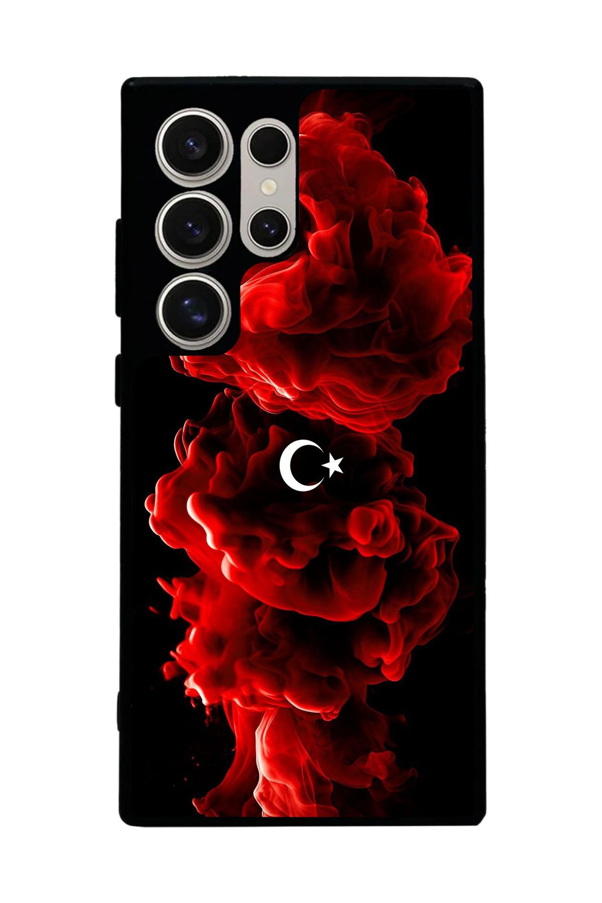 BGAKSESUAR Samsung Galaxy S24 Ultra Uyumlu Mat Siyah Kılıf – Yumuşak Silikon, Koruyucu, Şok Emici Kapak