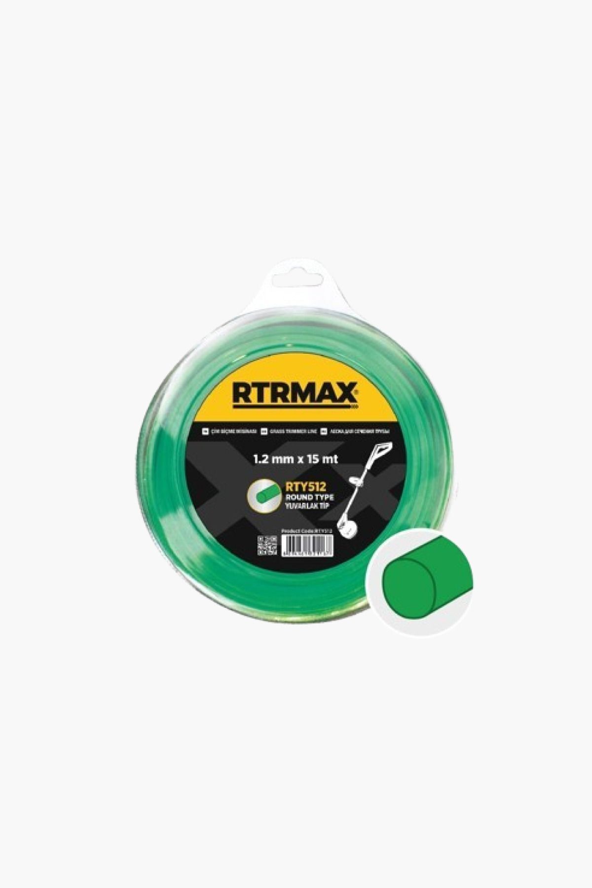 Rtrmax RTY530 Tırpan Misinası Yuvarlak