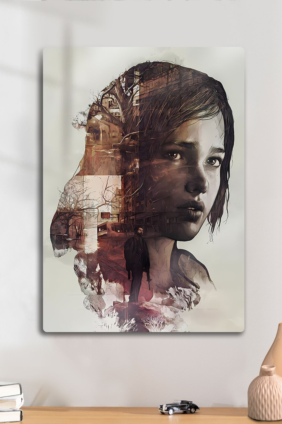 DekorHane Metal Tablo - The Last Of Us, Oyun Dizi Film Dekoratif Poster
