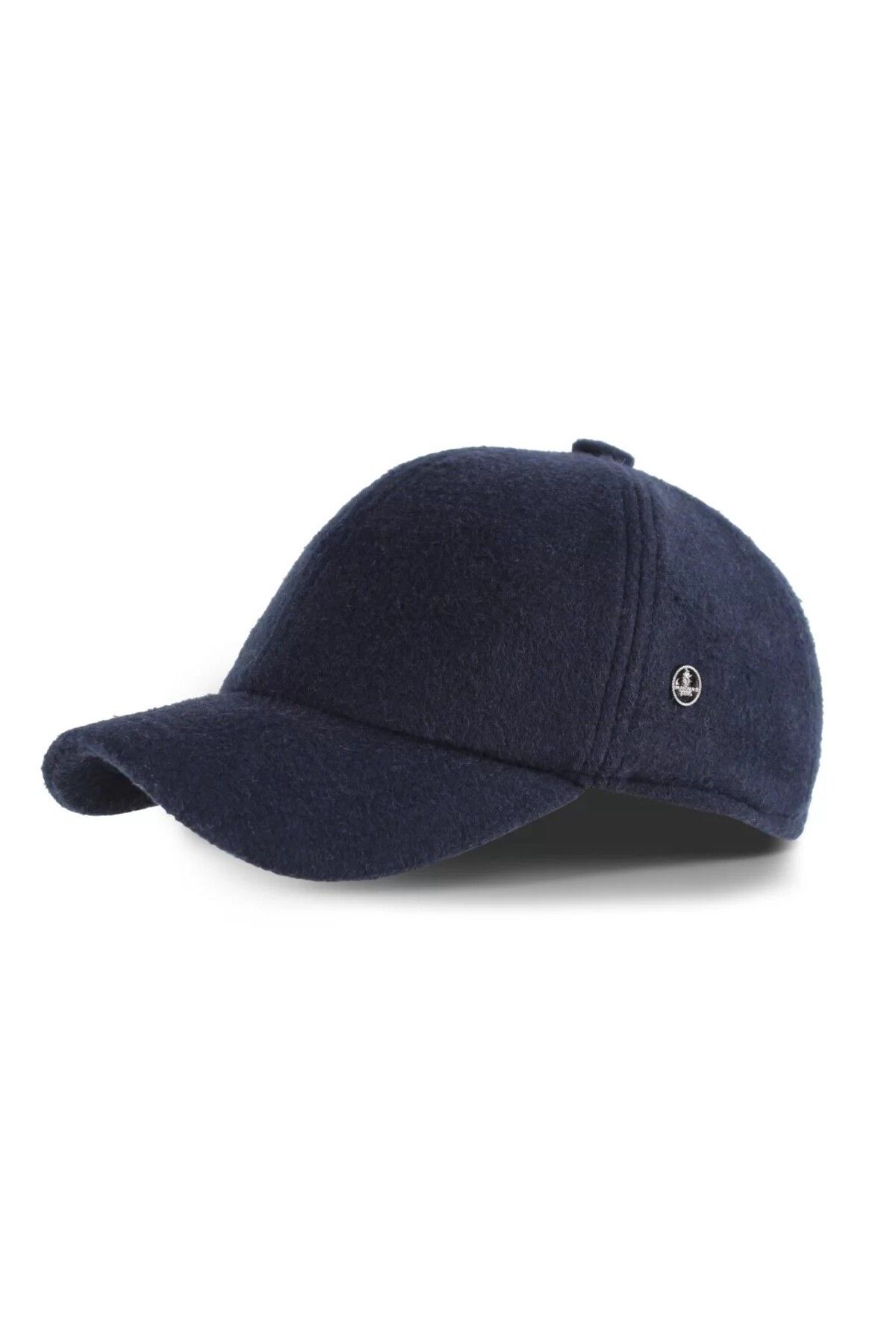 KAMBO WEAR Lacivert Yünlü Kaşe Kışlık Kumaş Erkek Spor Şapka / Terletmez Saten Astar