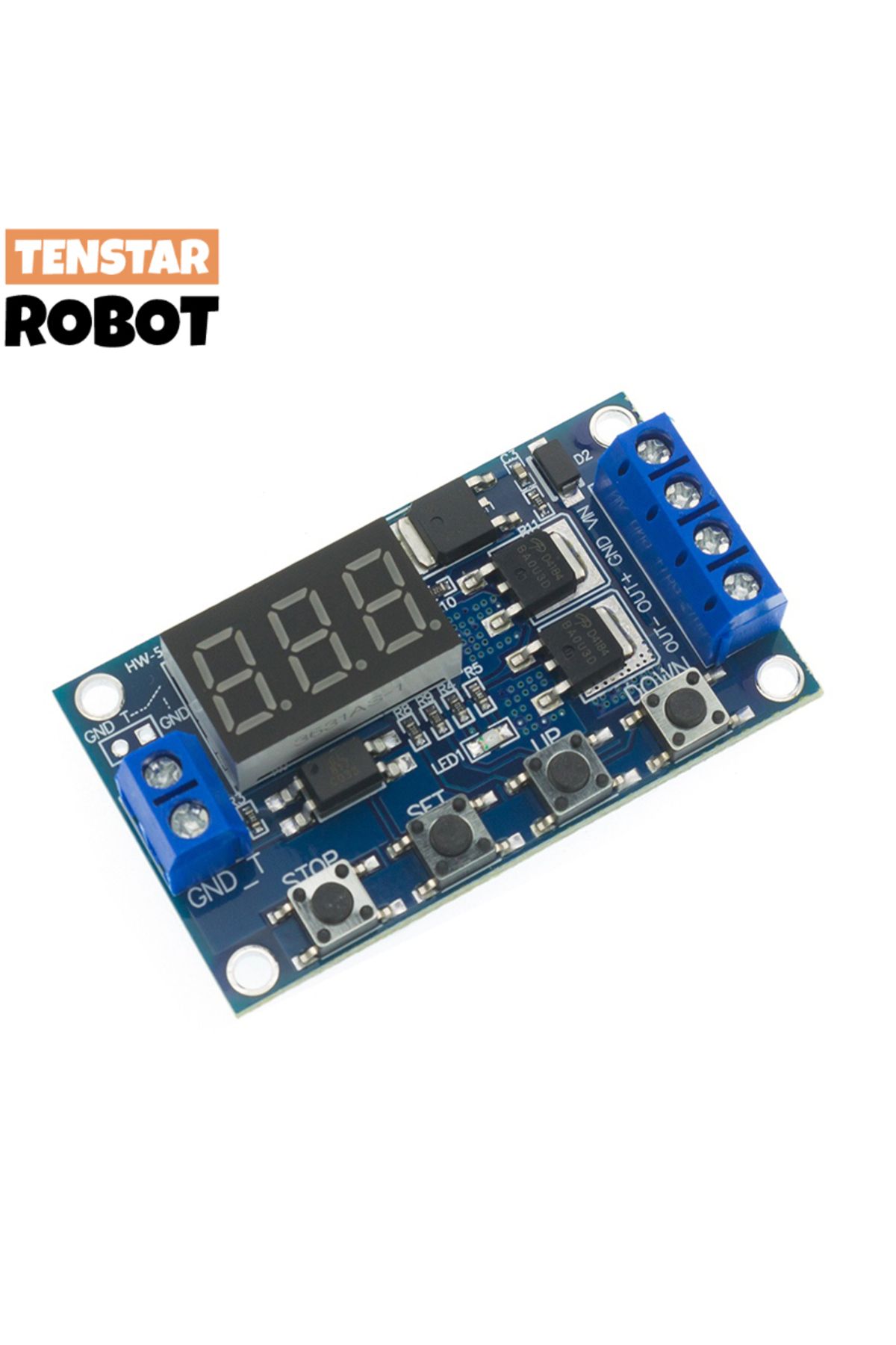 Choice-DC 12V 24V Dual MOS LED Digital Time Delay Relay Trigger Cycle Timer Delay Switch Circuit Board T... 3