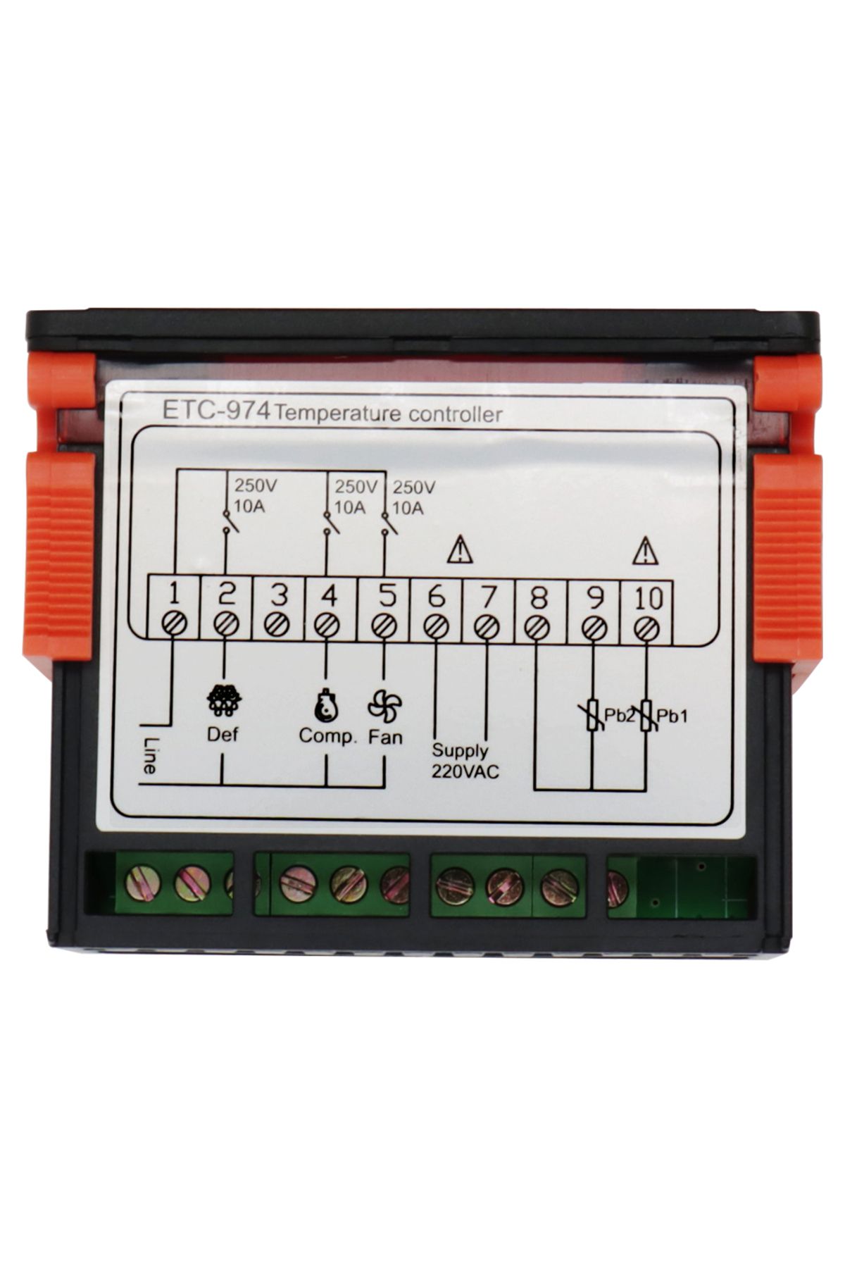 Choice-ETC-974 Temperature Controller Refrigerator Defrosting Heating Control Thermoregulator with Dual ... 8