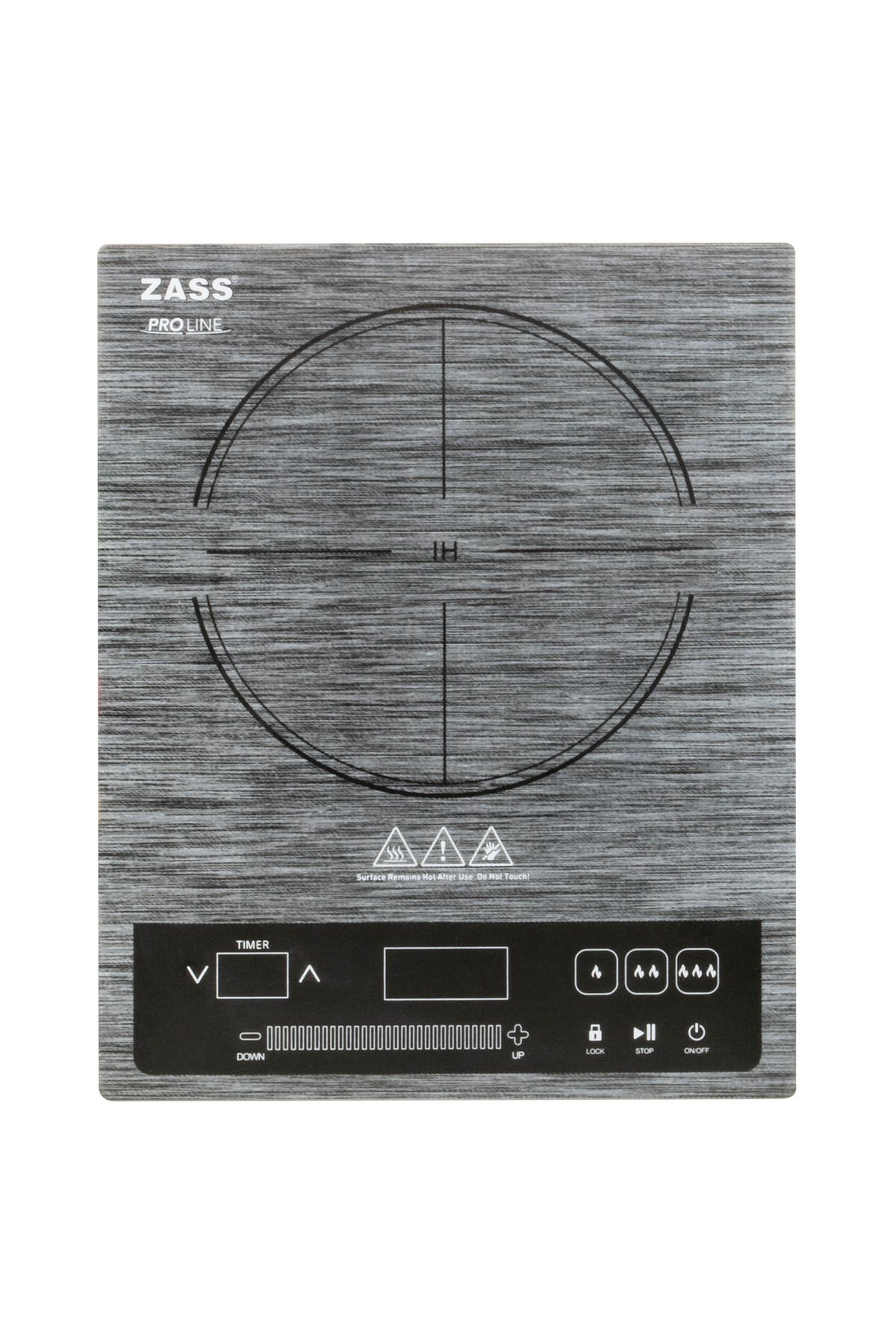 Zass-Zip 01 Induction Electric Hob, 2000w, Led Display, 3 Power Settings, Cooking Pause 4