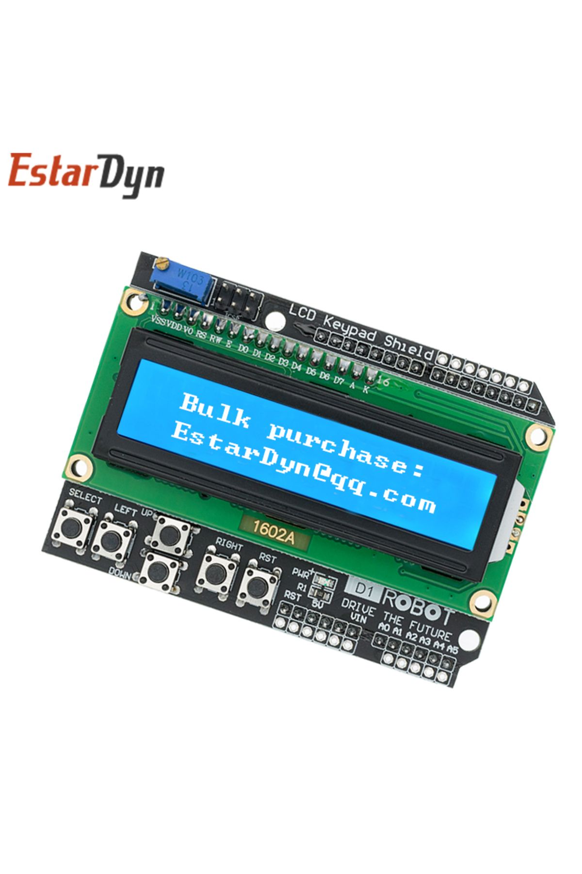 Choice-1602 شاشة LCD لوحة المفاتيح درع Lcd1602 شاشة LCD 1602 وحدة لاردوينو Atmega328 Atmega2560 التوت... 4