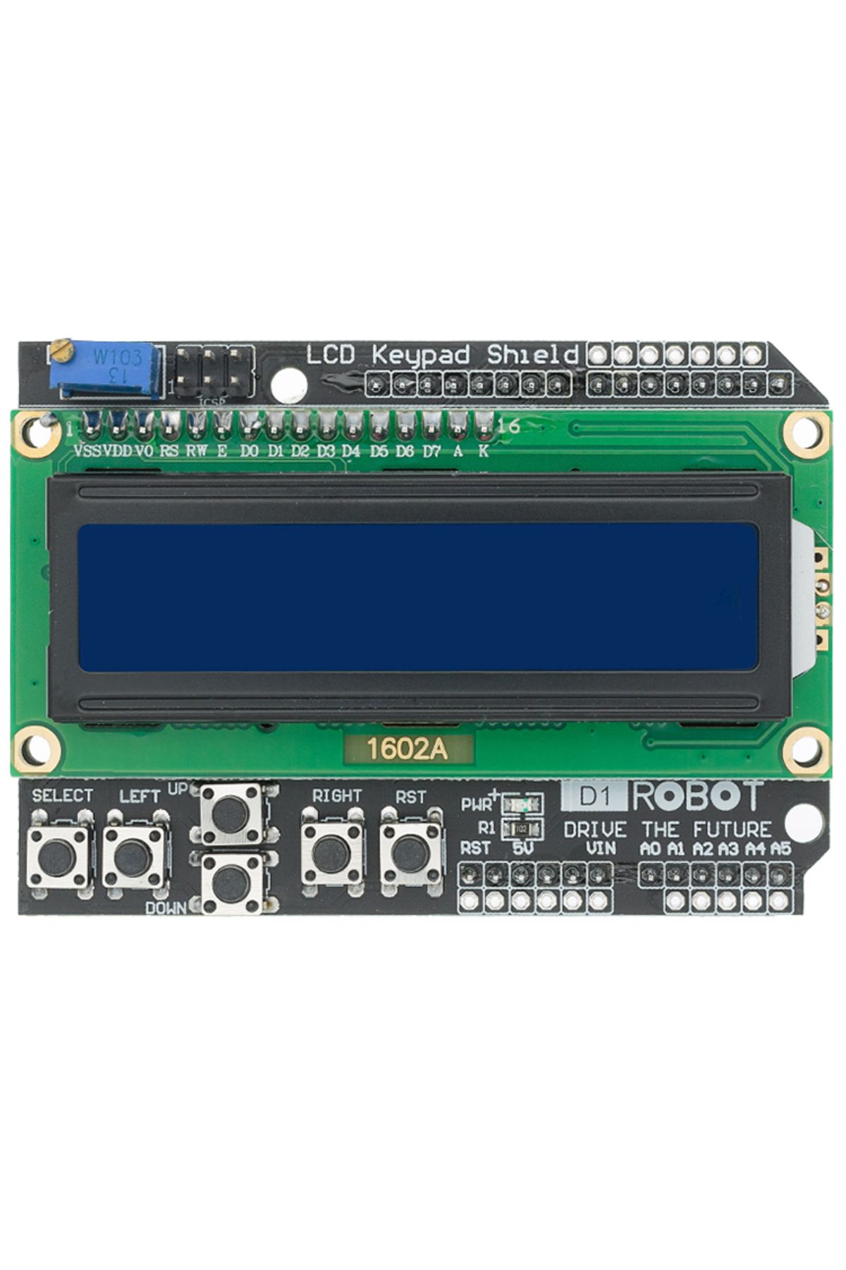 Choice-1602 شاشة LCD لوحة المفاتيح درع Lcd1602 شاشة LCD 1602 وحدة لاردوينو Atmega328 Atmega2560 التوت... 8